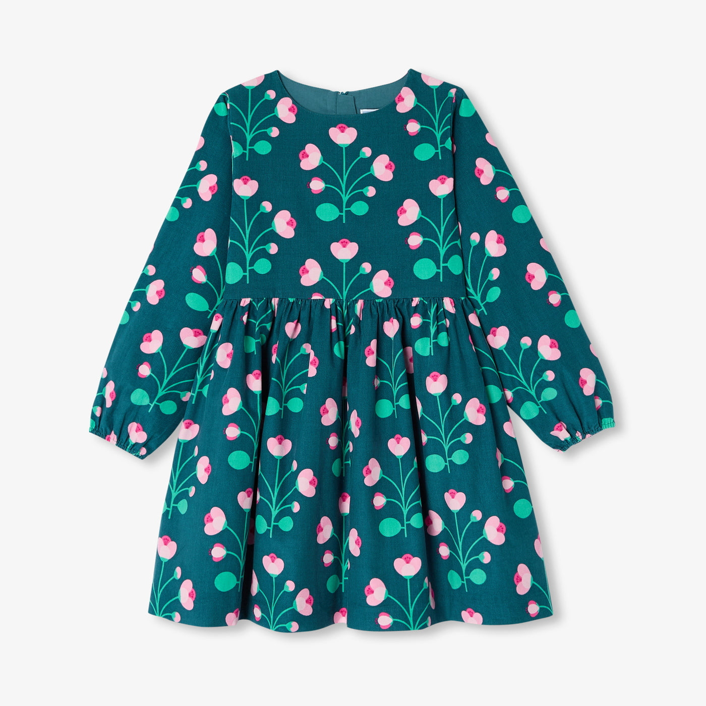 Girl dress in milleraies velvet