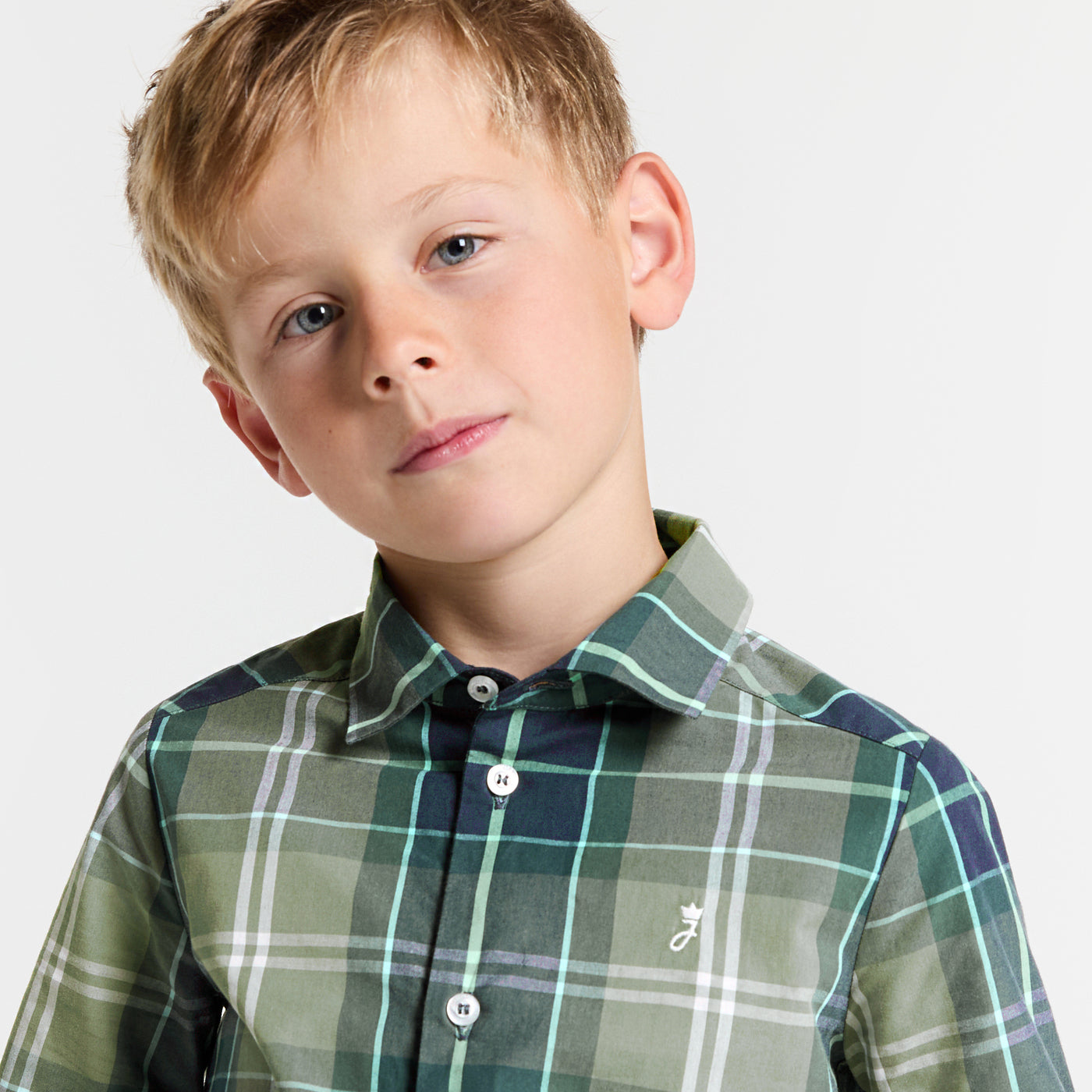 Boy tartan shirt