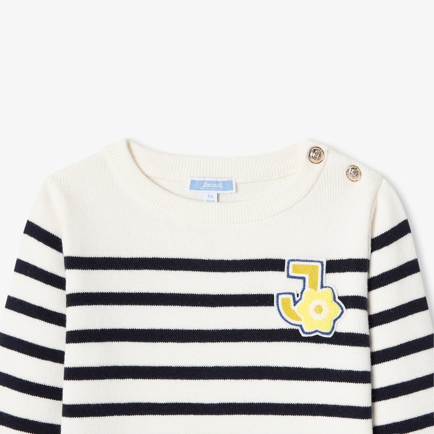 Girl striped jumper