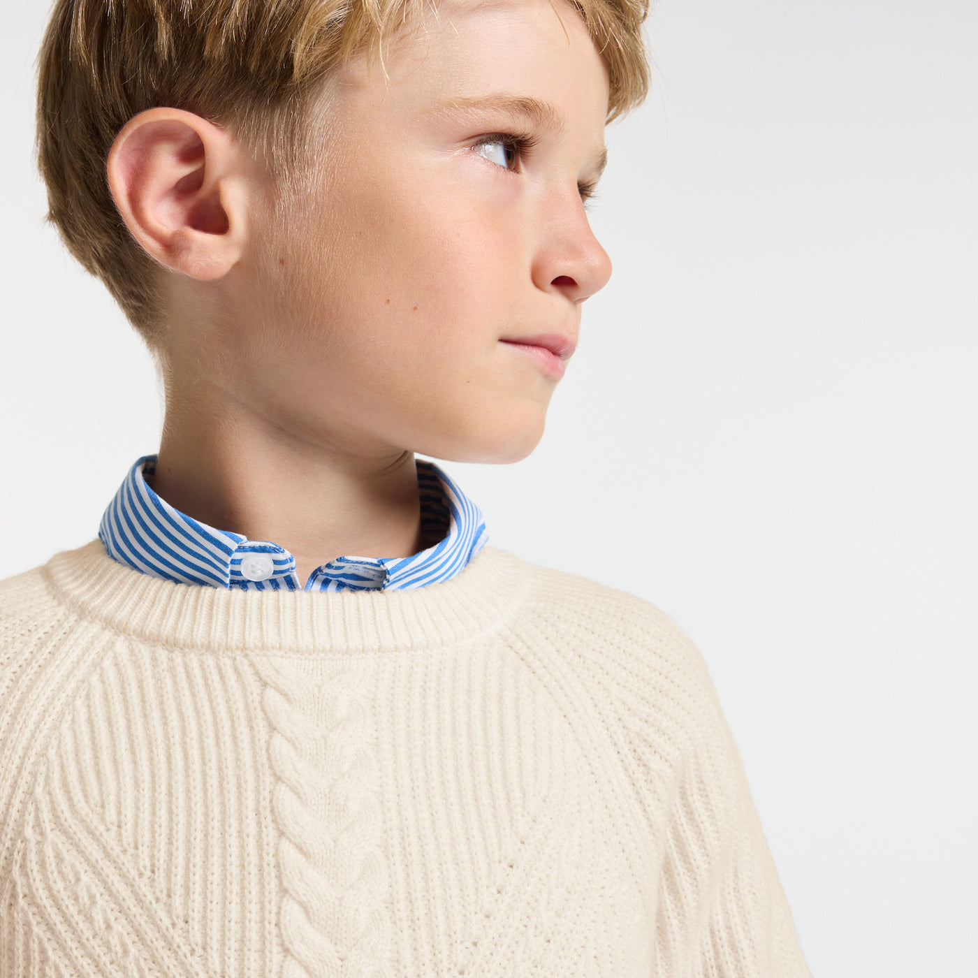 Boy wool sweater