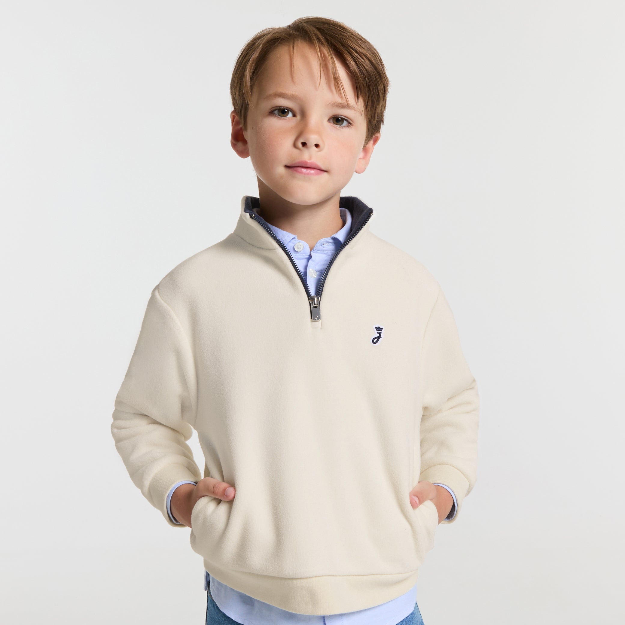 Boy fleece sweatshirt