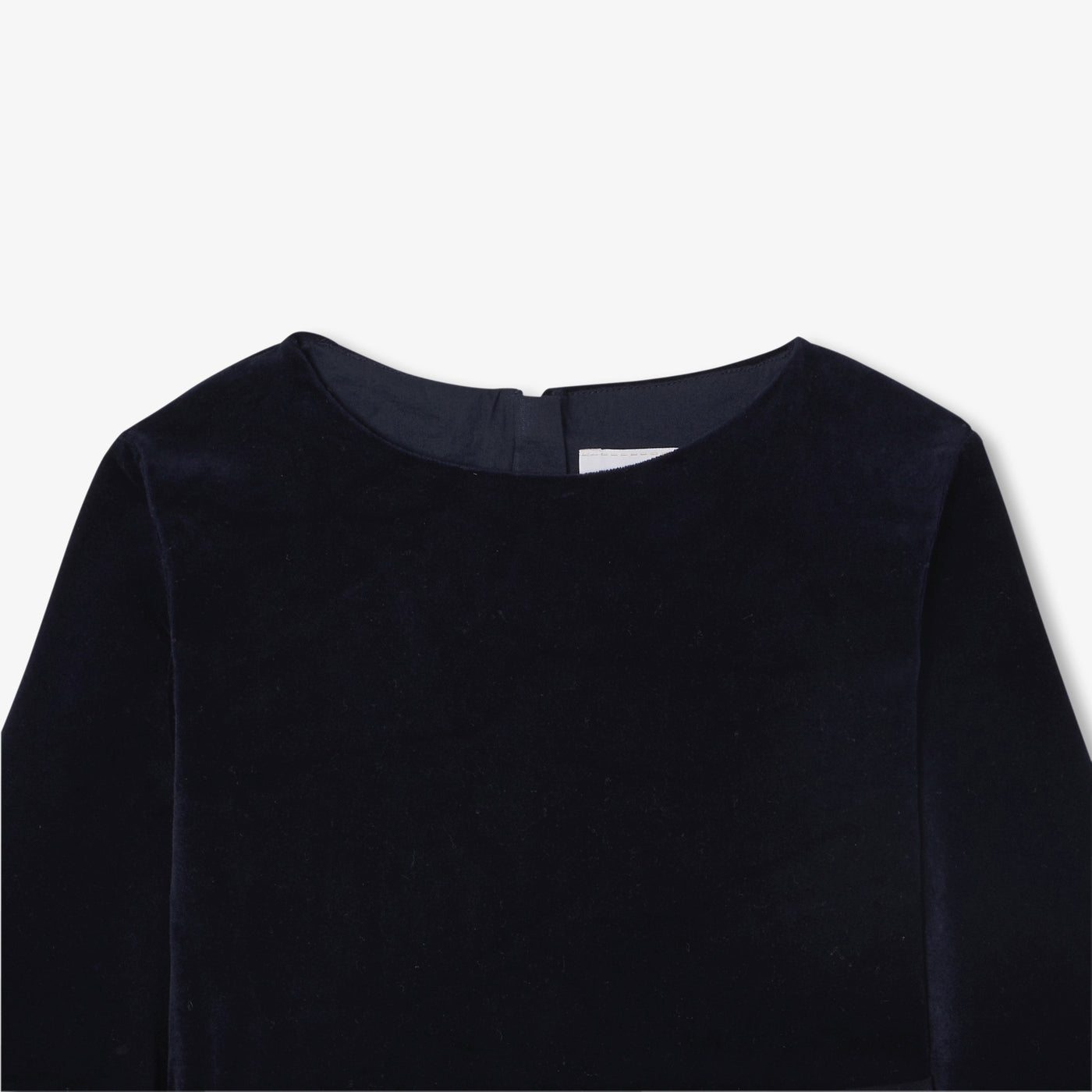 Girl bi-material dress