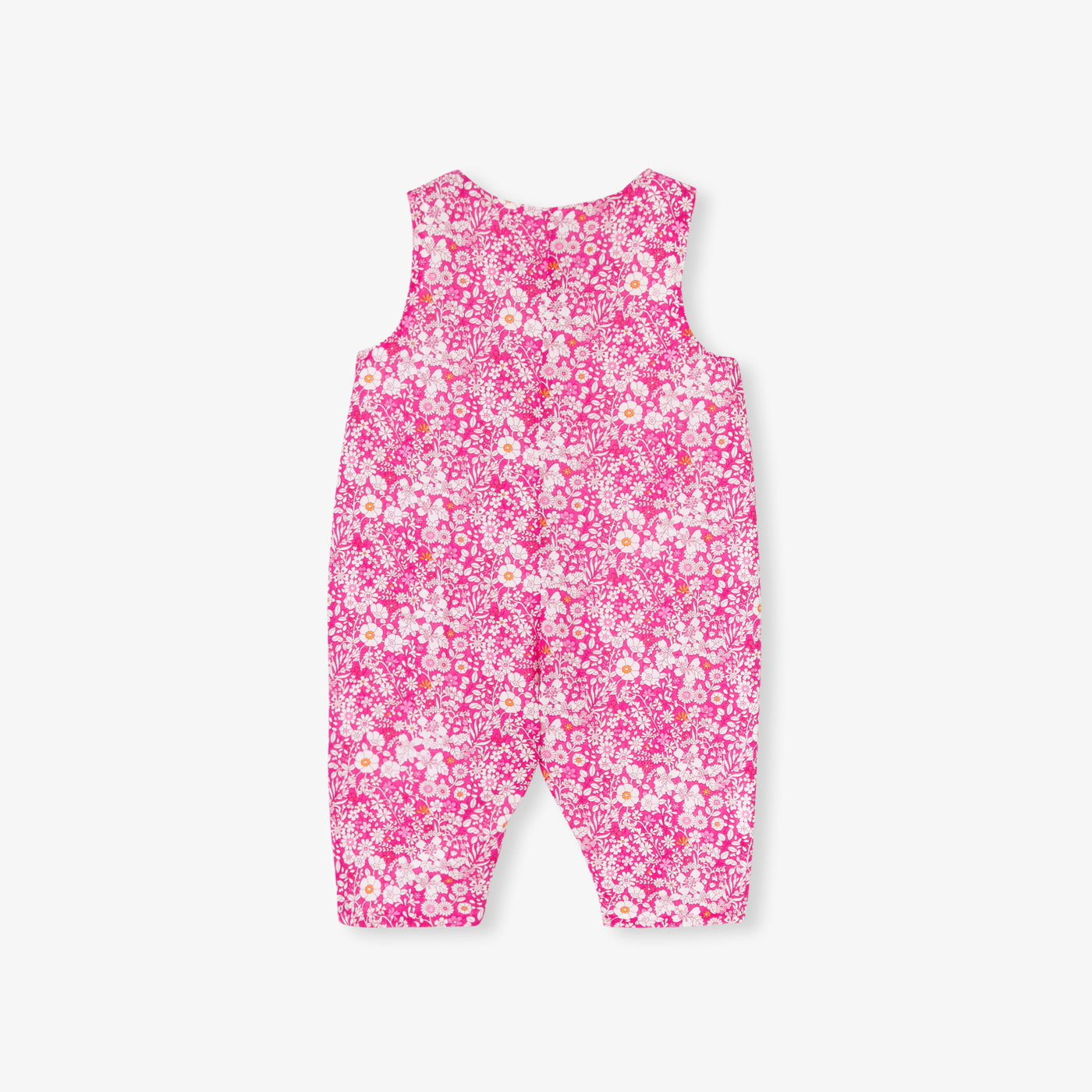 Baby girl jumpsuit in Liberty fabric