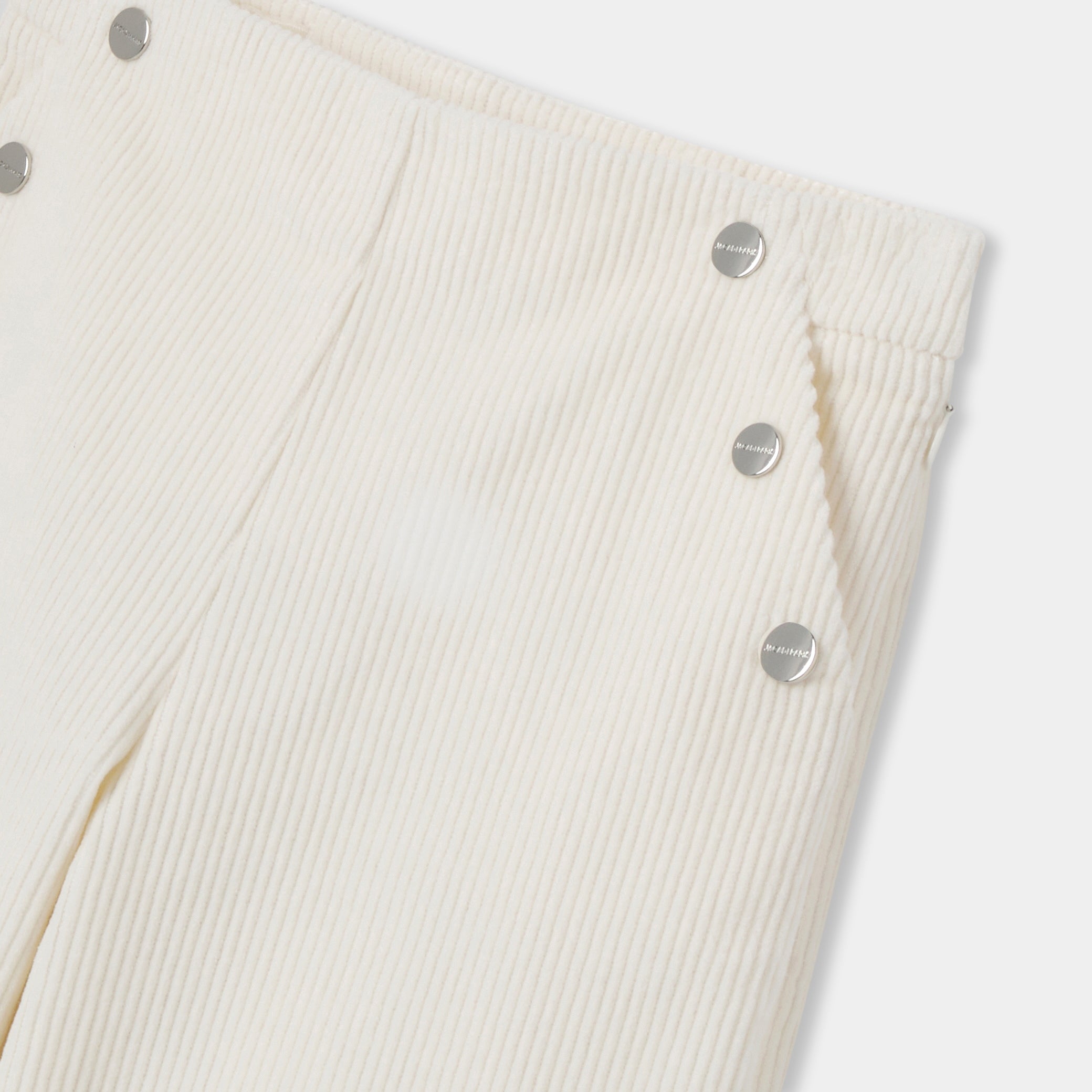 Girl velvet wide-leg trousers