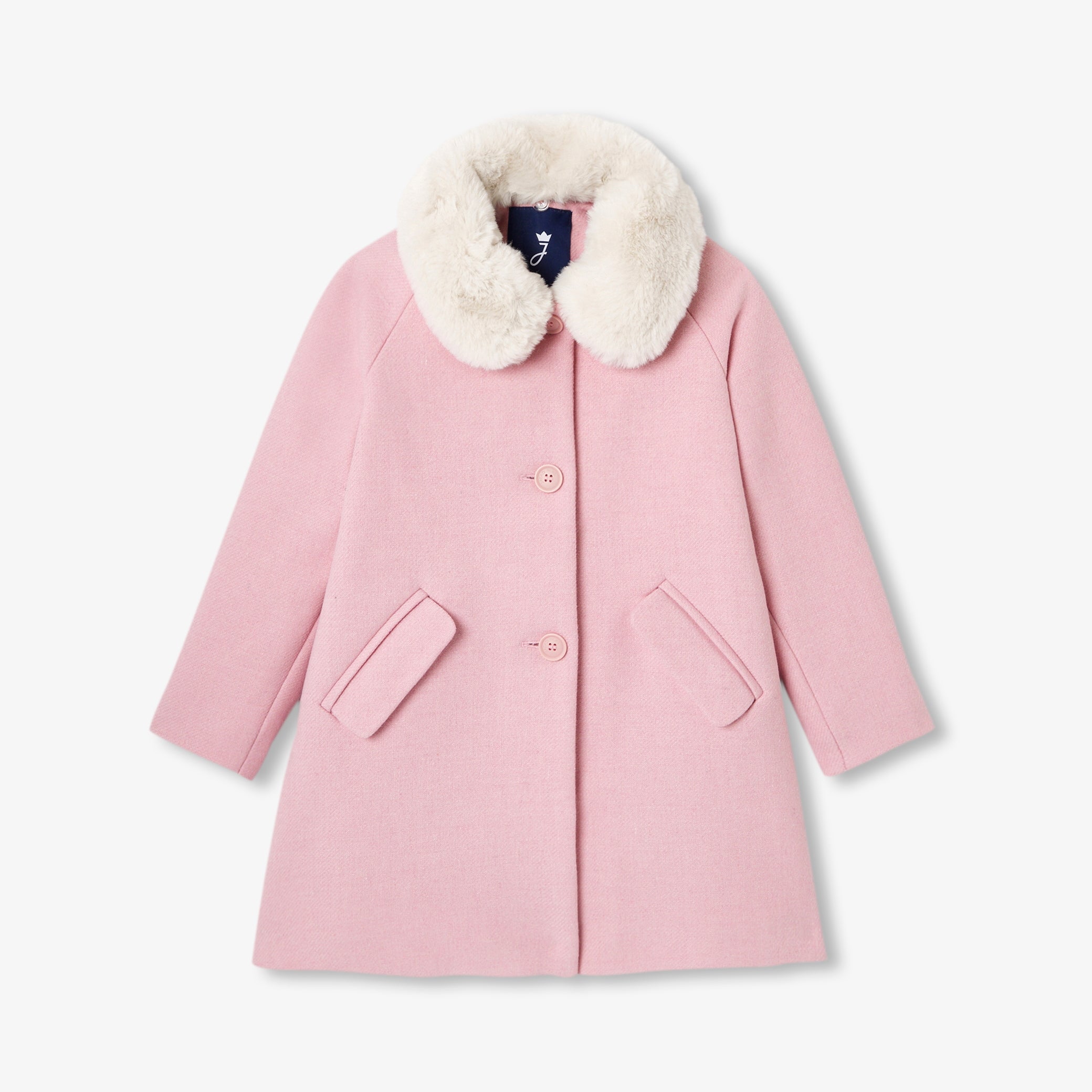 Girl wool coat