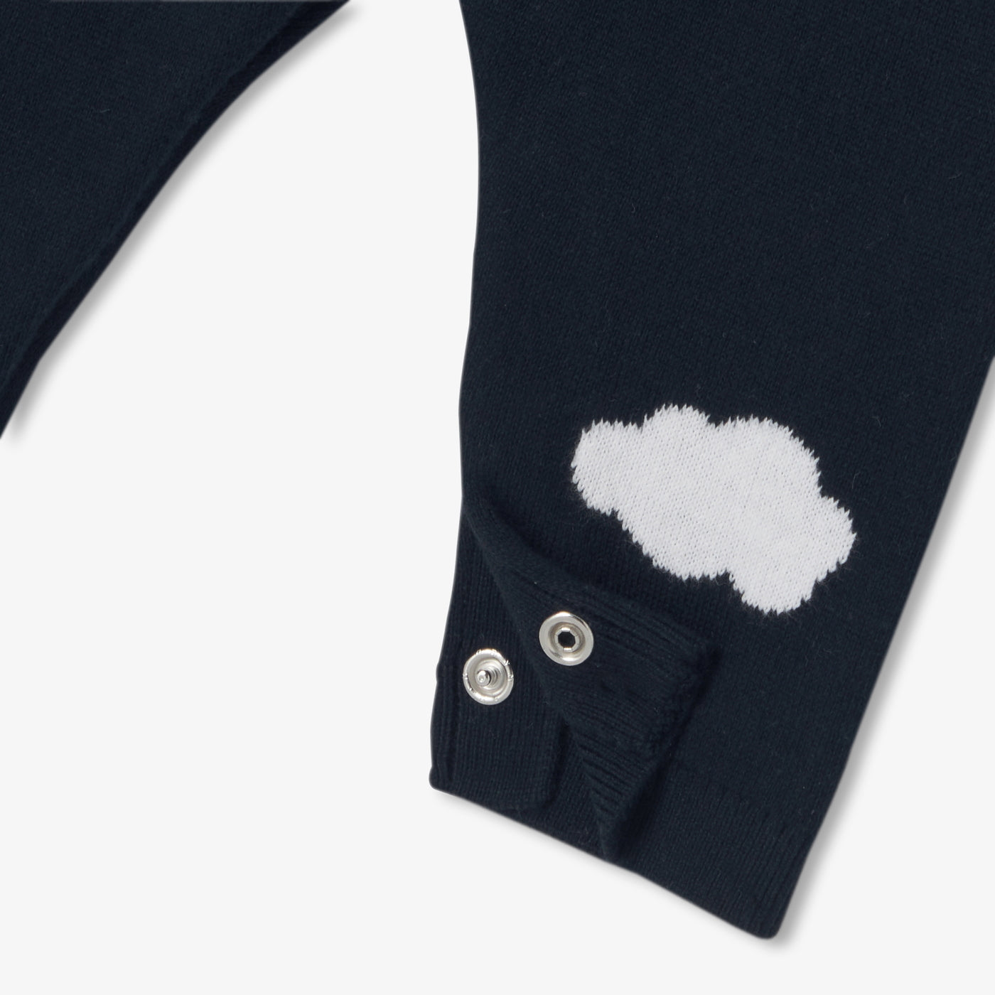 Baby boy knit jumpsuit