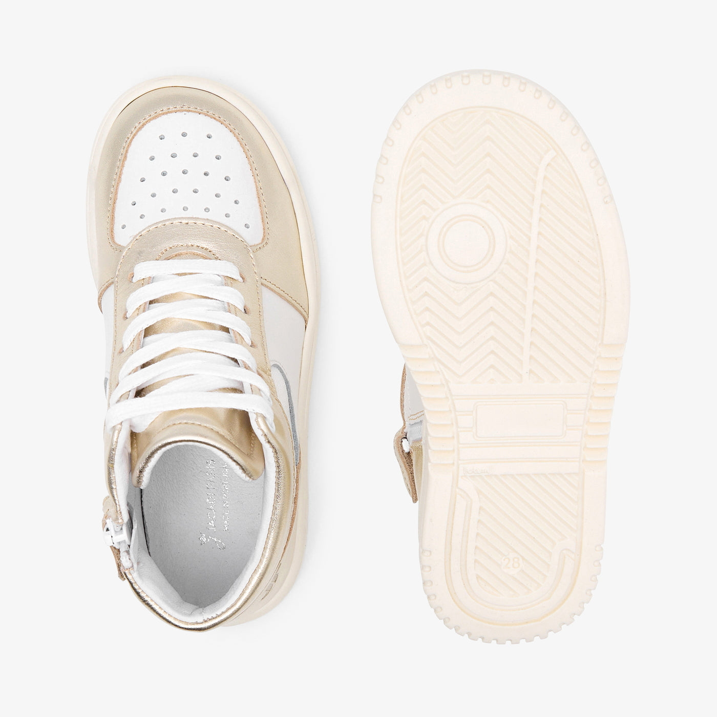 Girl high-top trainers