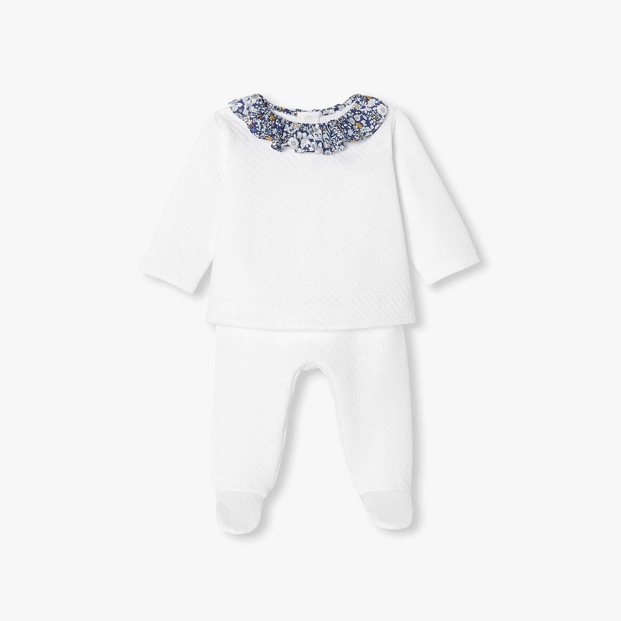 Baby girl comfort set in double jersey