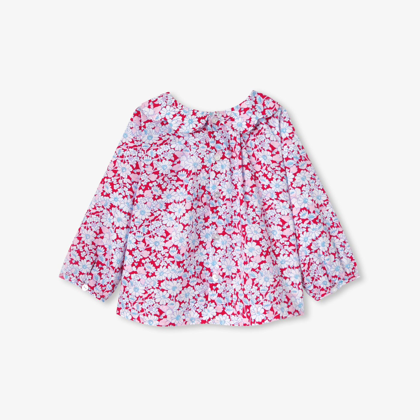 Baby girl blouse in Liberty fabric