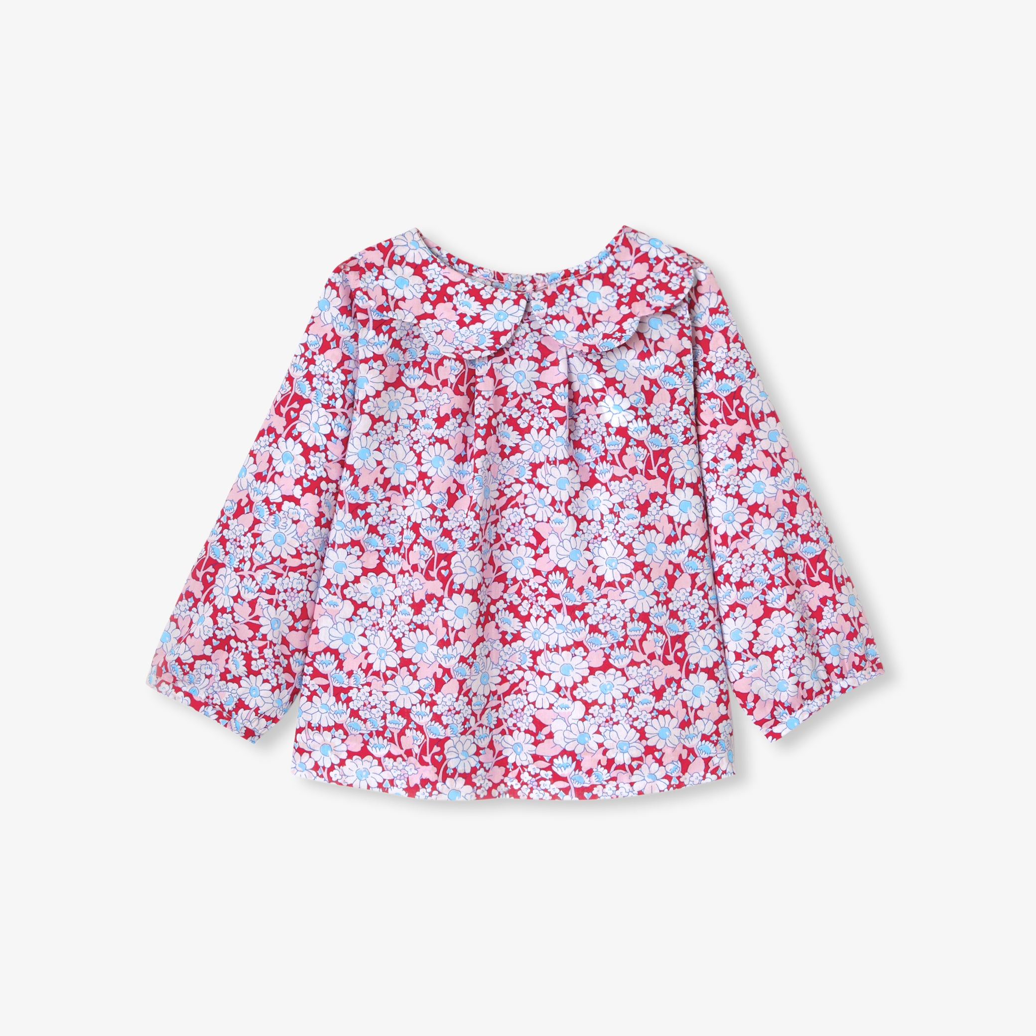 Baby girl blouse in Liberty fabric