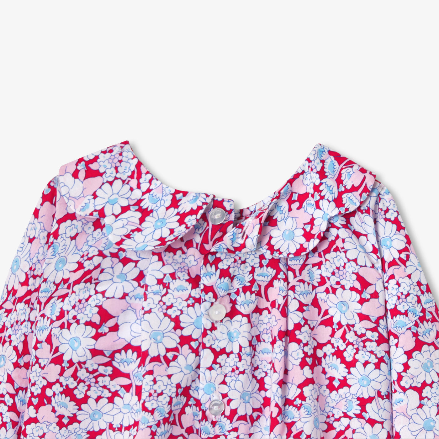 Baby girl blouse in Liberty fabric