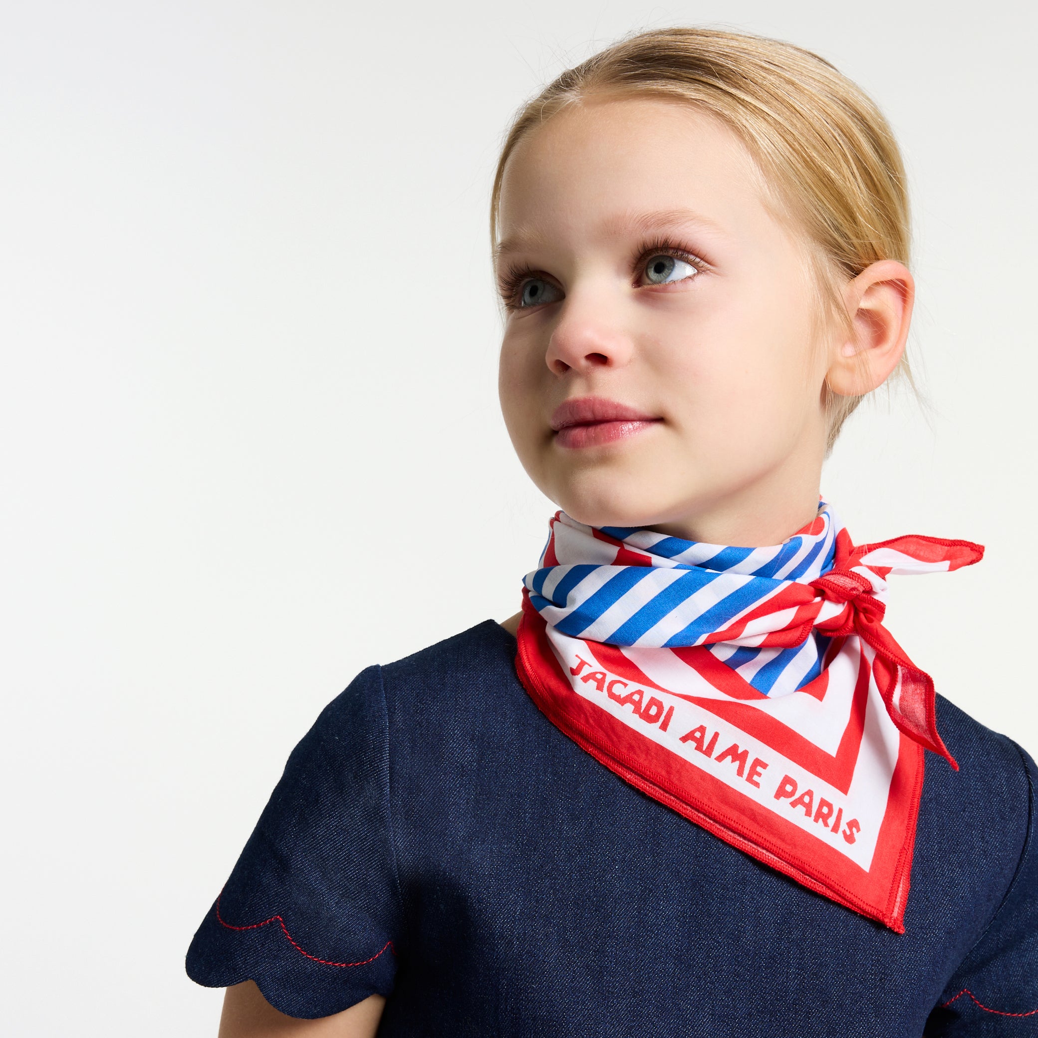 Girl cotton scarf