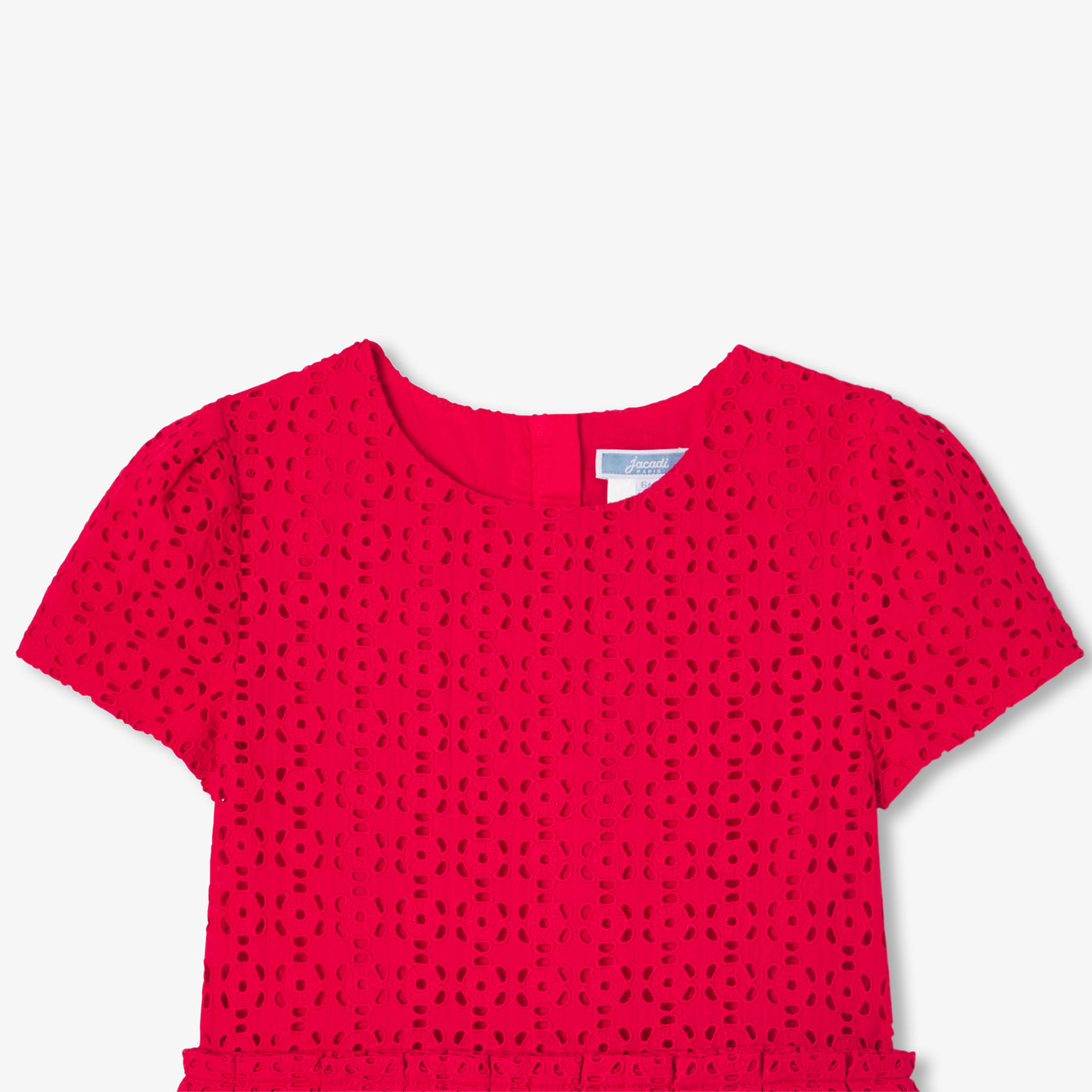Girl French embroidery dress