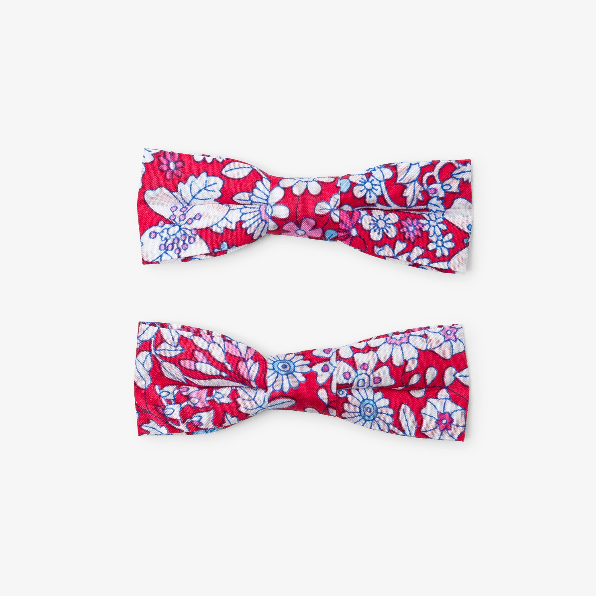 Girl pair of Liberty fabric hair clips