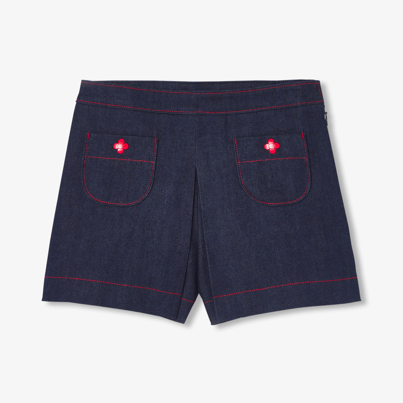 Girl denim skirt shorts