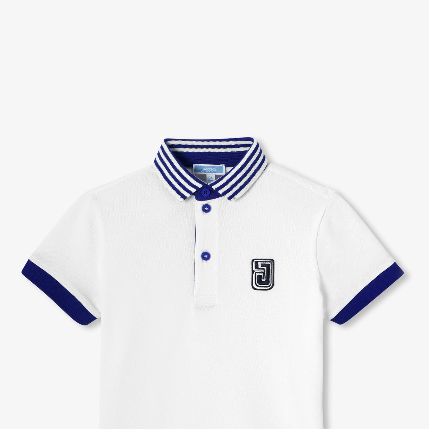 Boy short-sleeved polo shirt