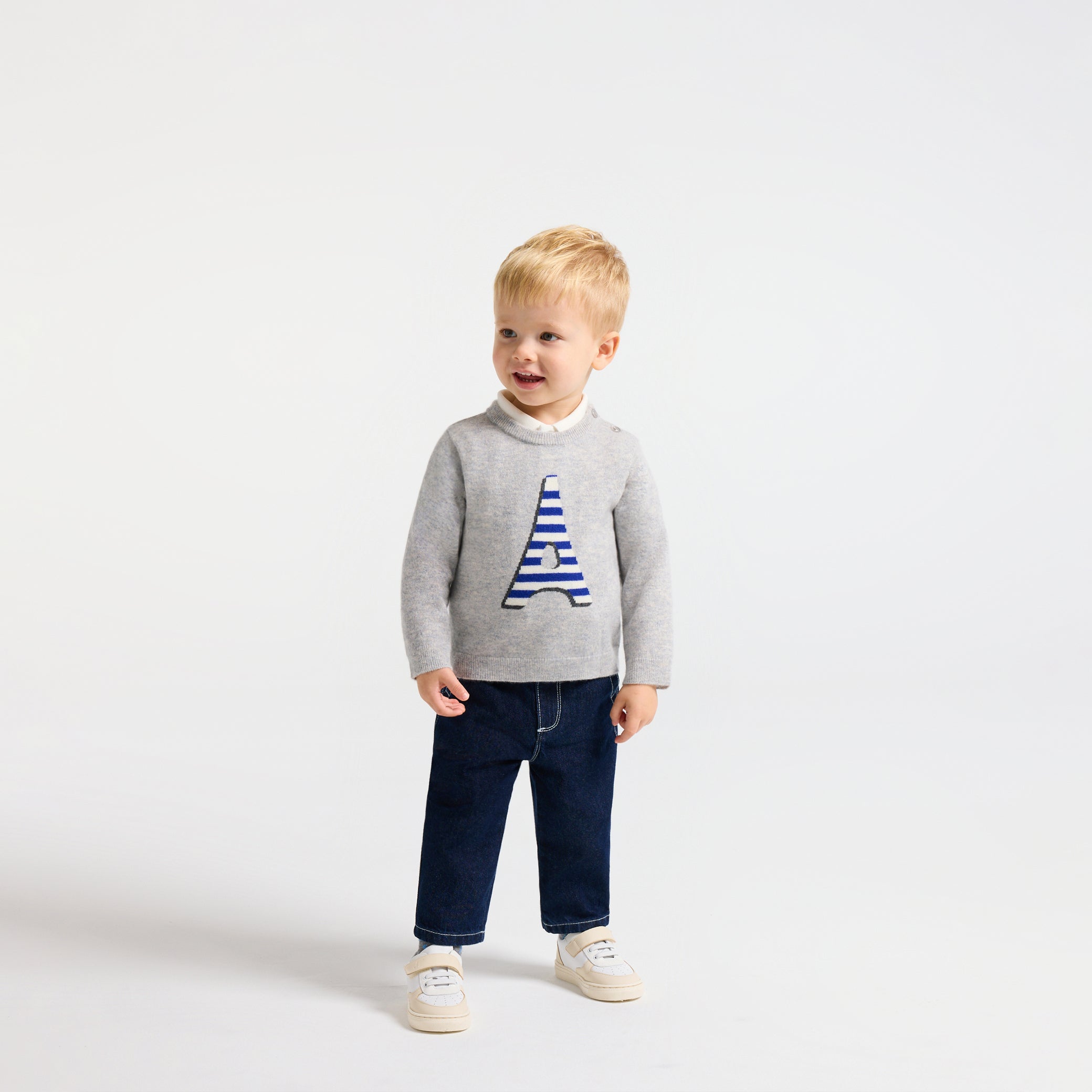 Baby boy raw denim jeans