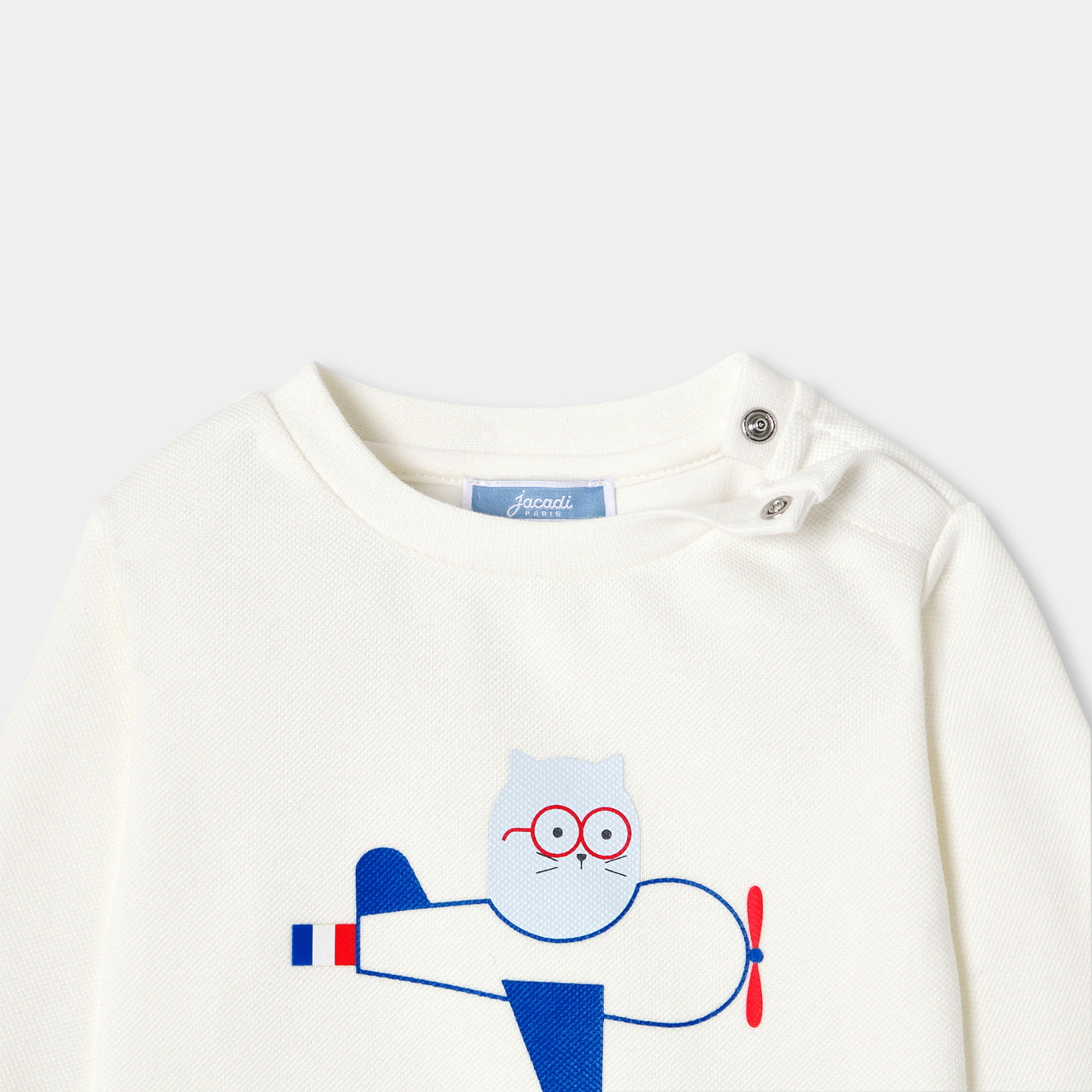 Baby boy fleece sweatshirt