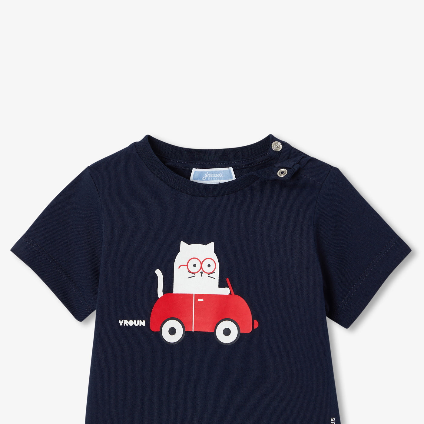 Baby boy short-sleeved cotton T-shirt