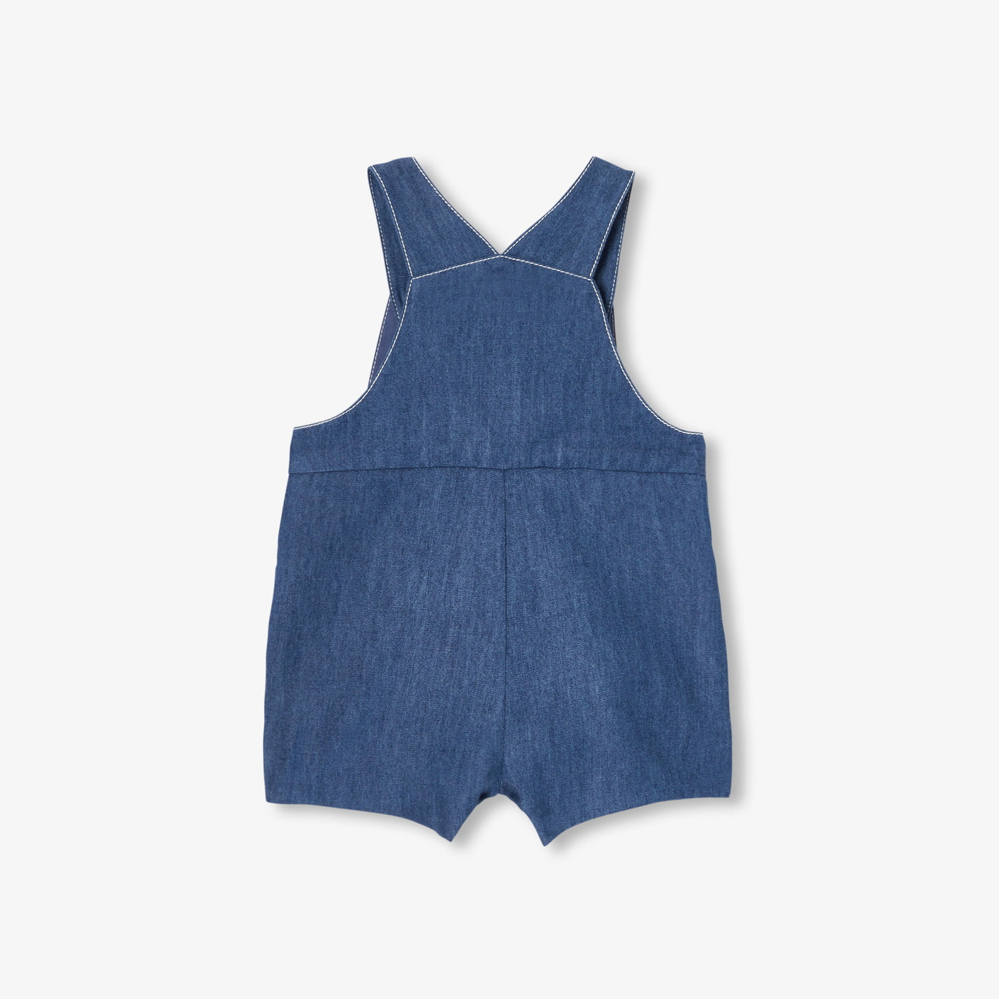 Baby soft denim dungarees