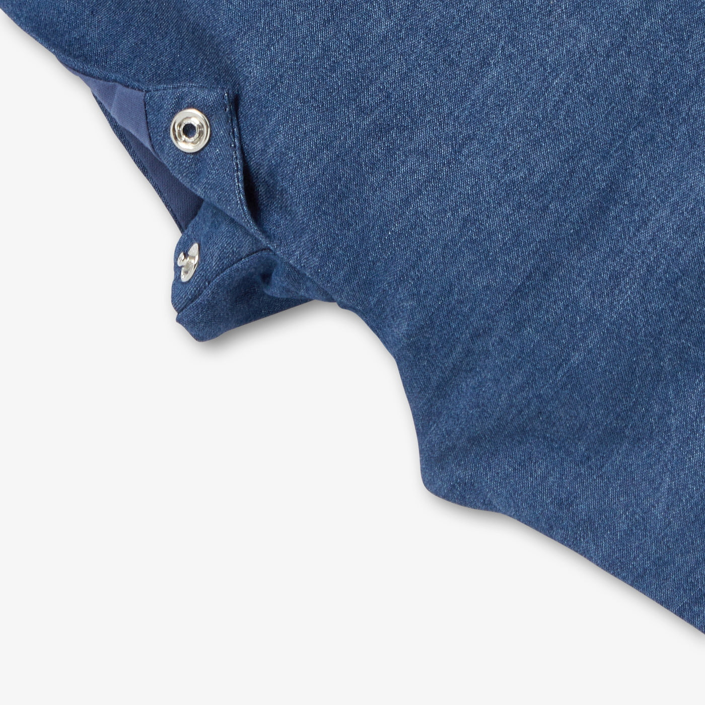 Baby soft denim dungarees