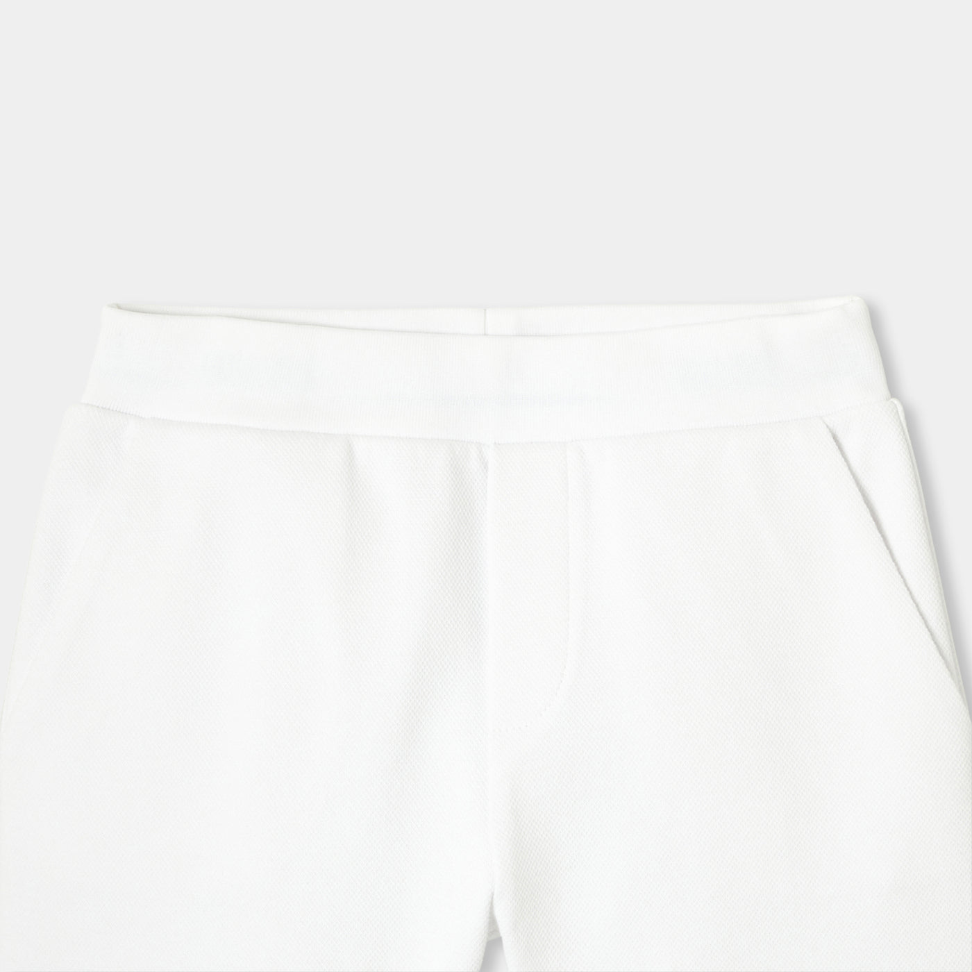 Boy double-sided piqué fleece shorts