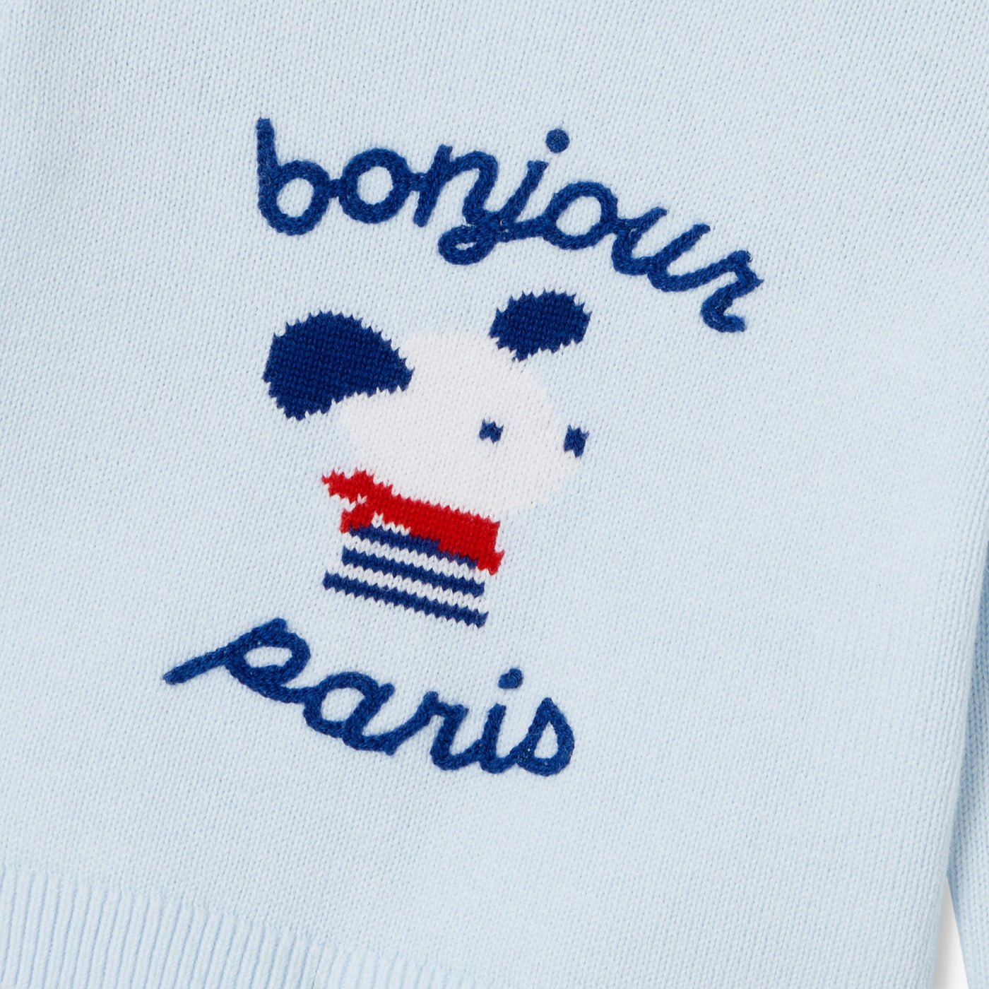 Baby boy cotton jumper