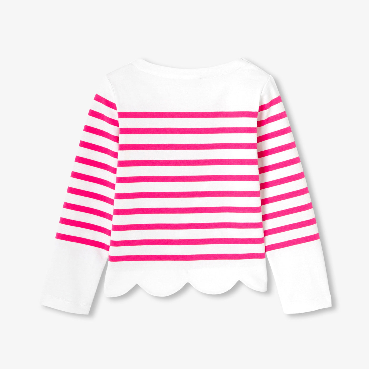 Girl cotton sailor top