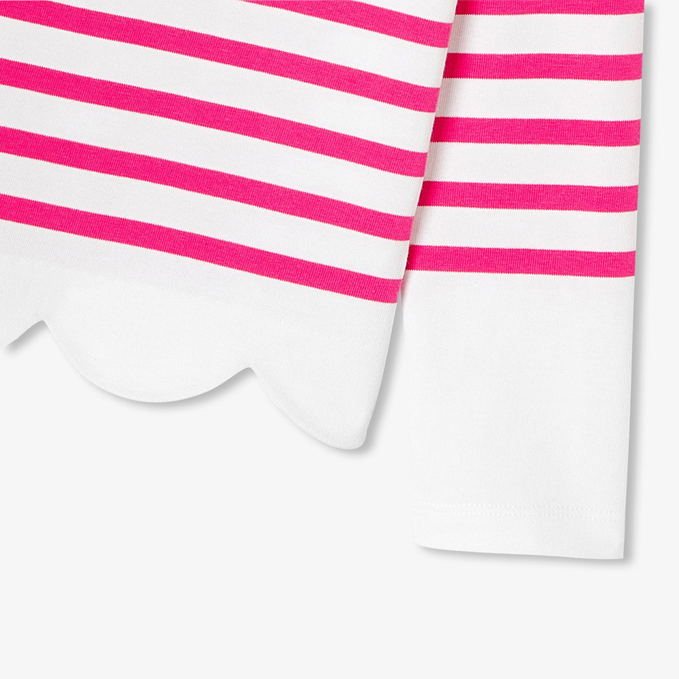 Girl cotton sailor top