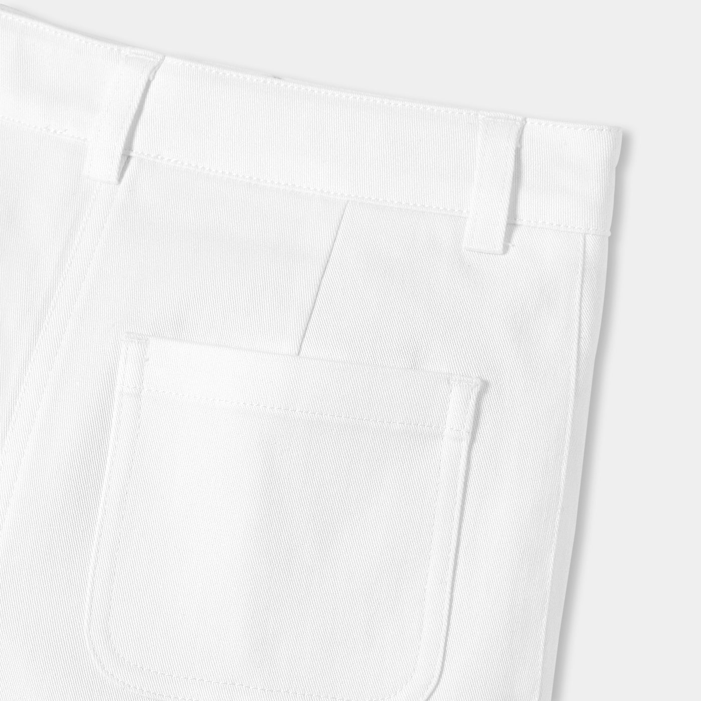 Girl wide-leg twill trousers - blanc jacadi