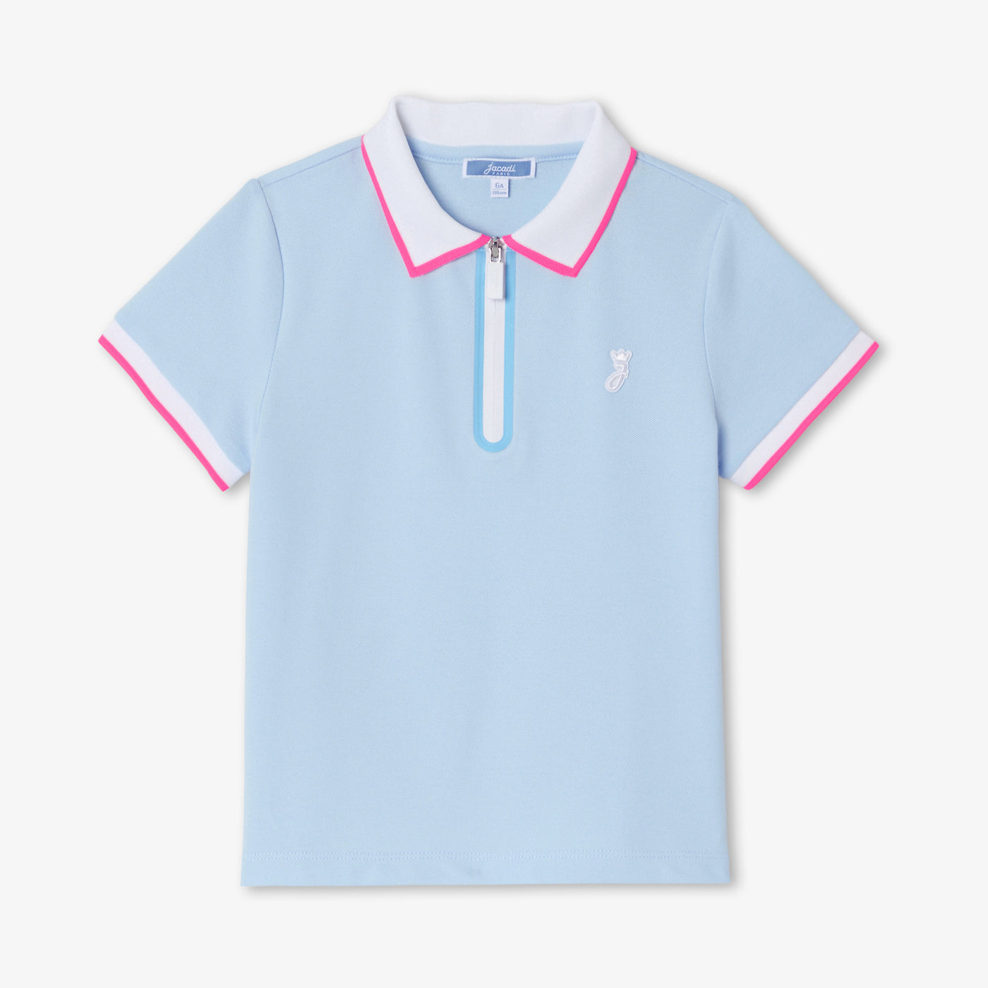 Girl short-sleeved polo shirt