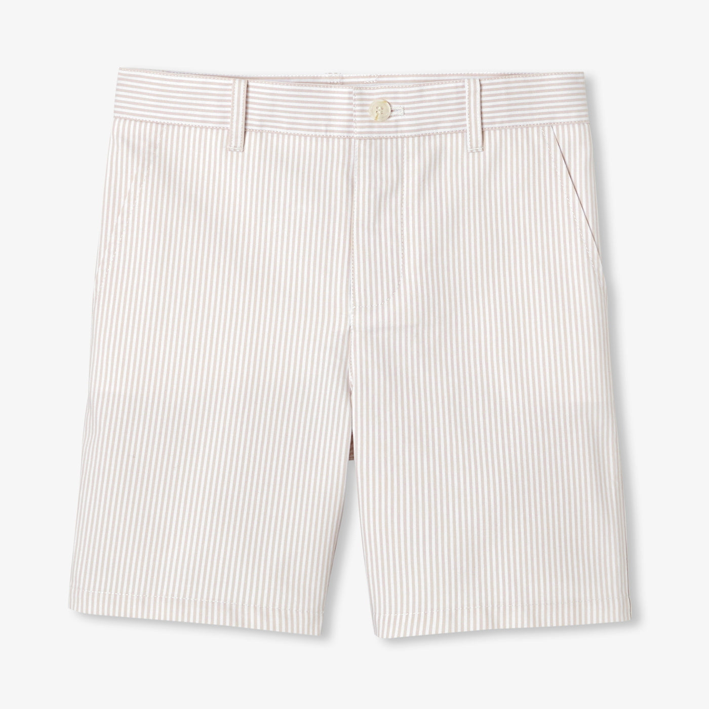 Boy striped twill Bermuda shorts