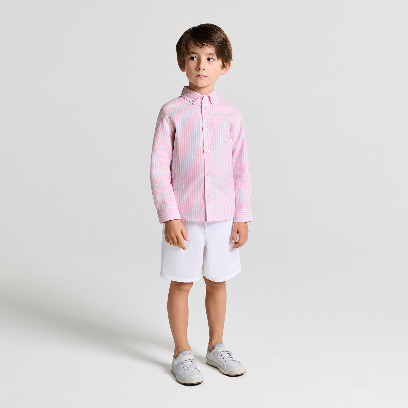 Child striped Oxford shirt