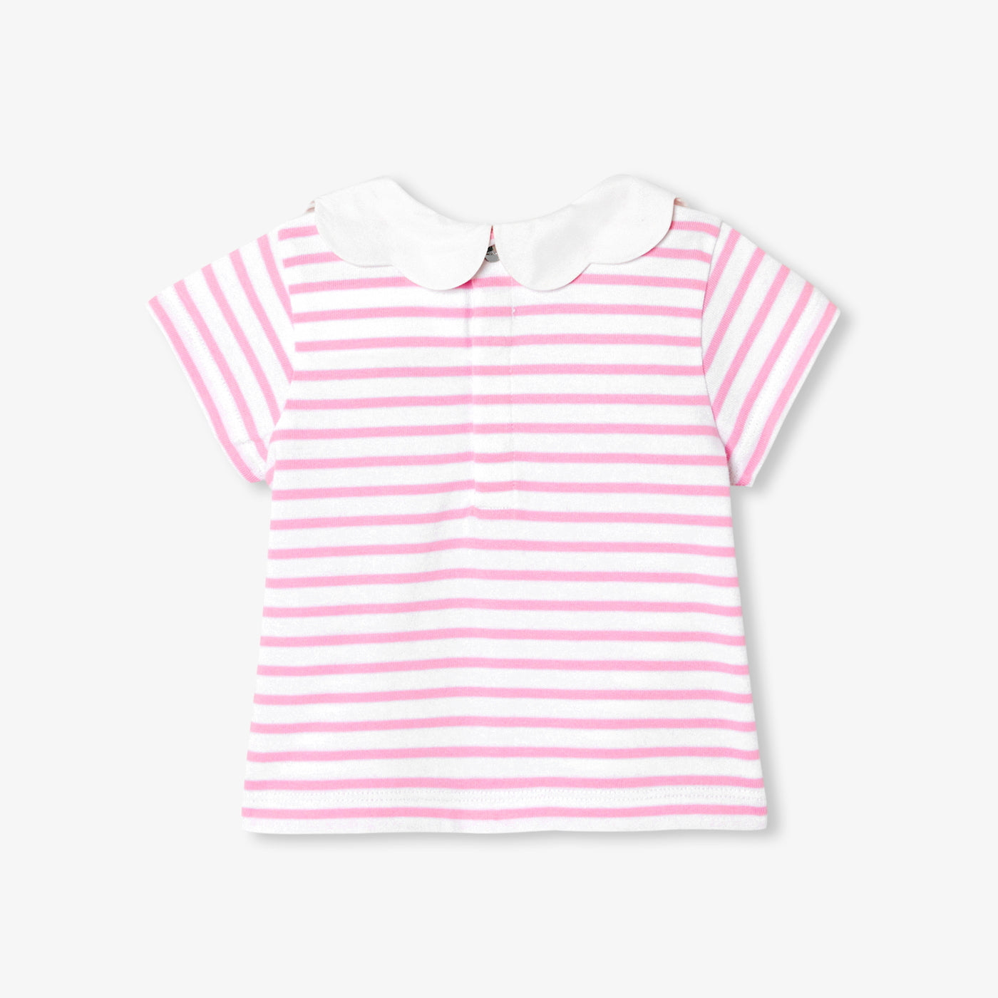 Baby girl cotton sailor top