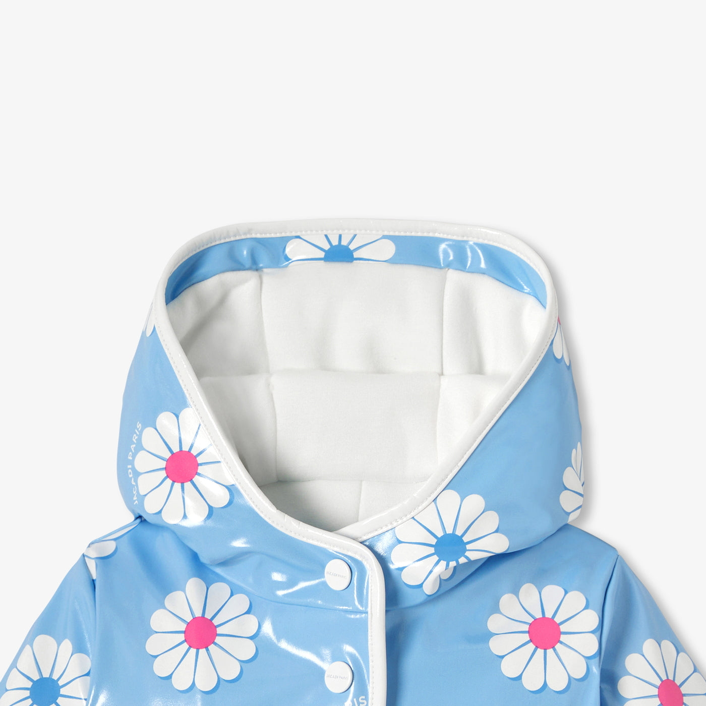 Baby girl daisy print raincoat