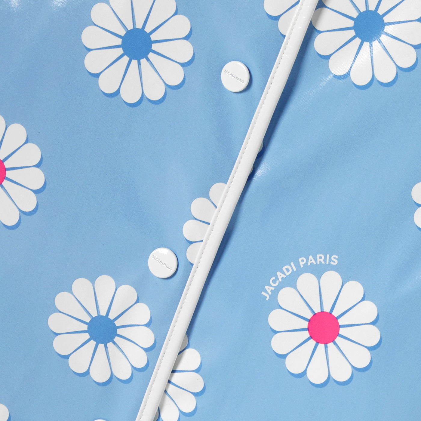 Baby girl daisy print raincoat