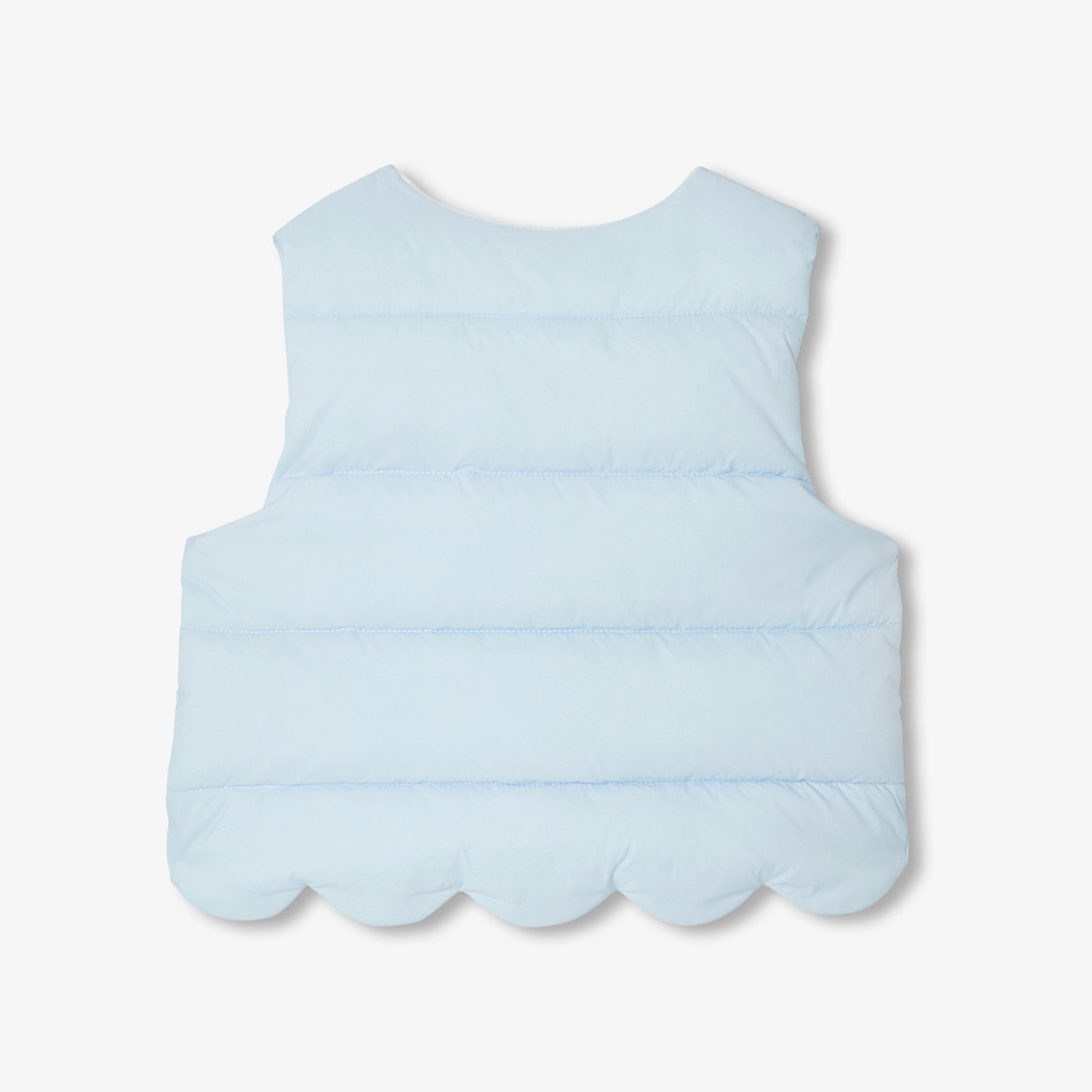 Baby girl sleeveless padded jacket - nuage