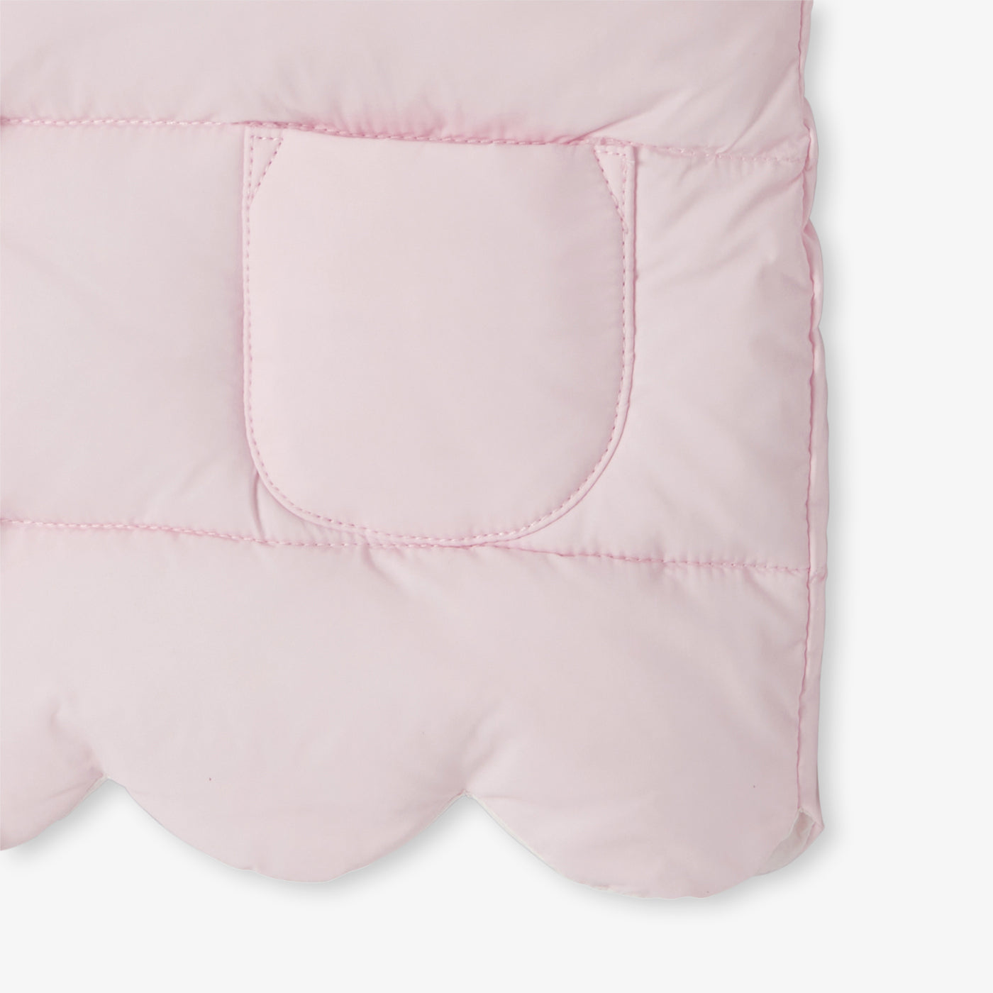 Baby girl sleeveless padded jacket