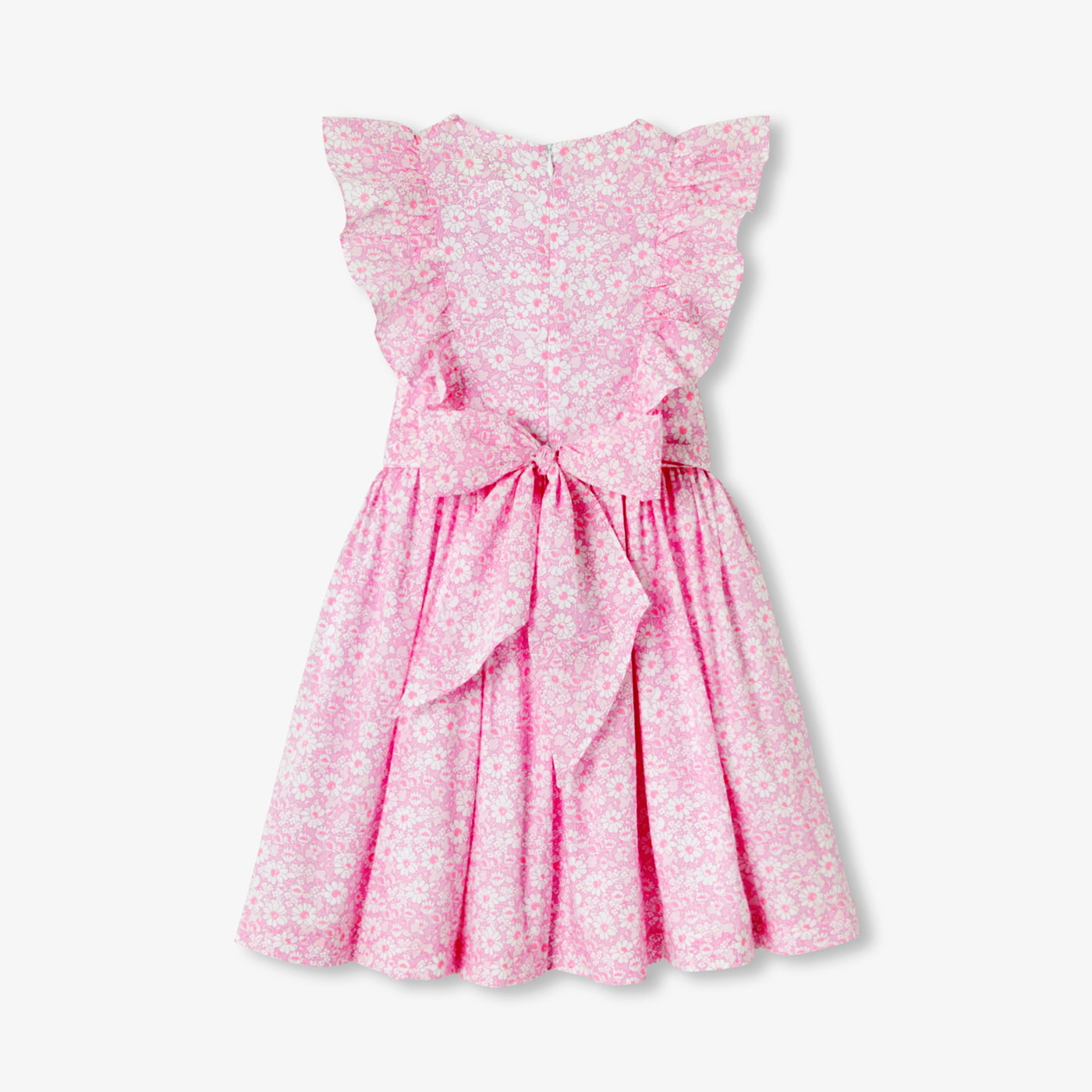 Girl Liberty fabric ceremony dress