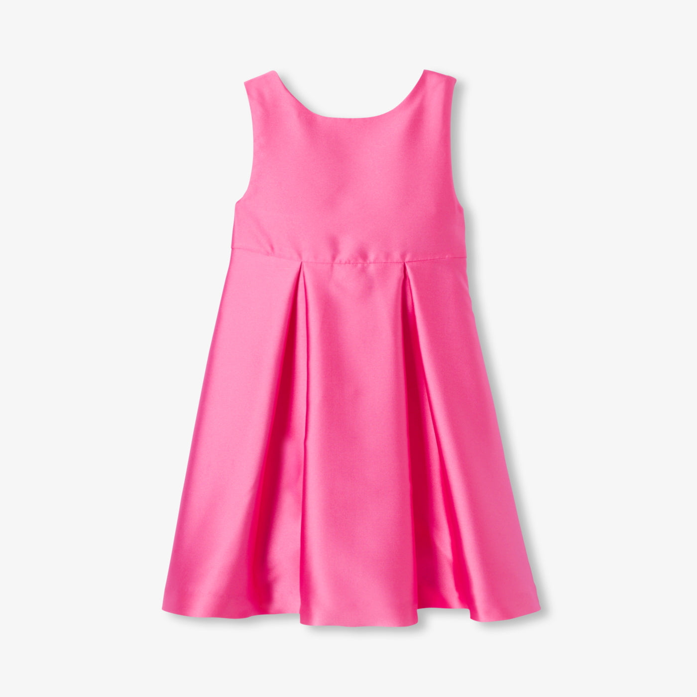 Girl ceremony dress in Mikado satin