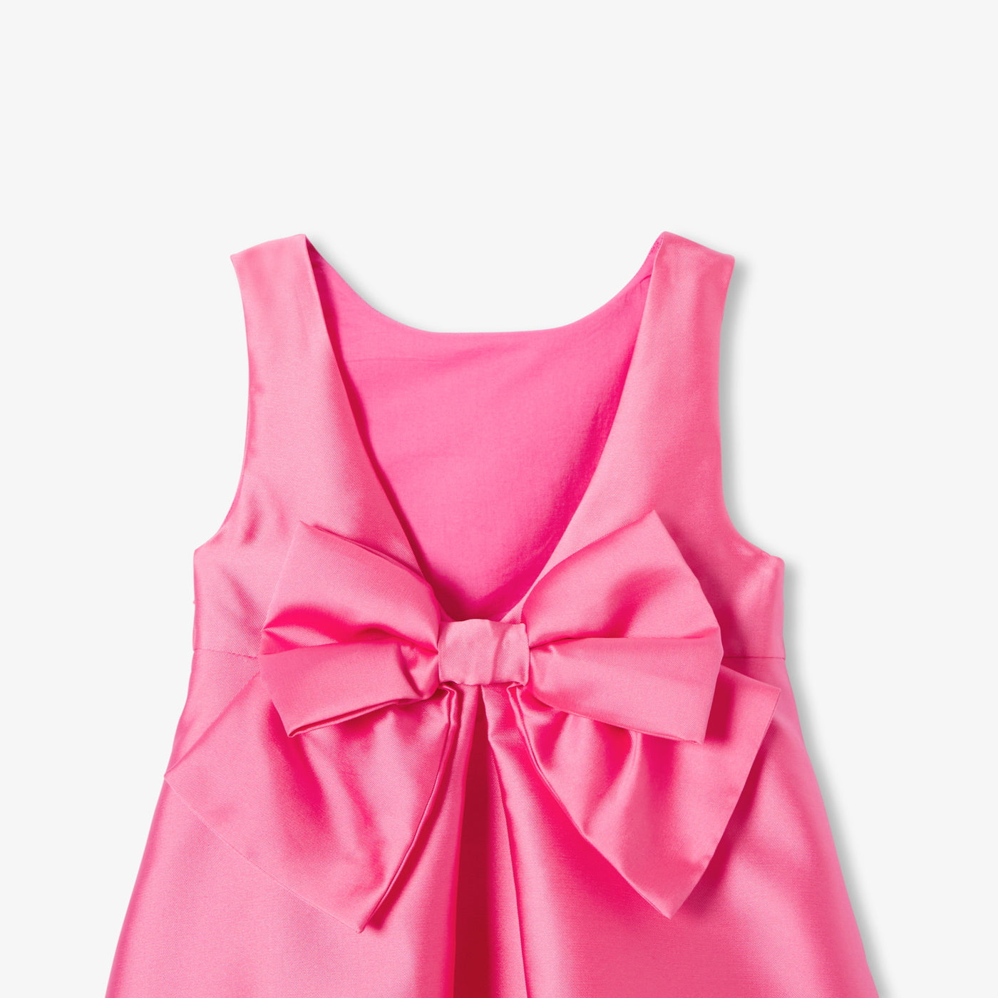 Girl ceremony dress in Mikado satin