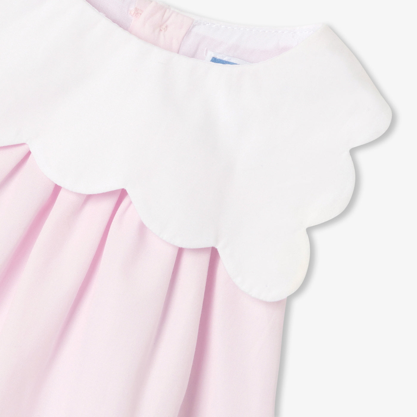 Baby girl dress in cotton poplin