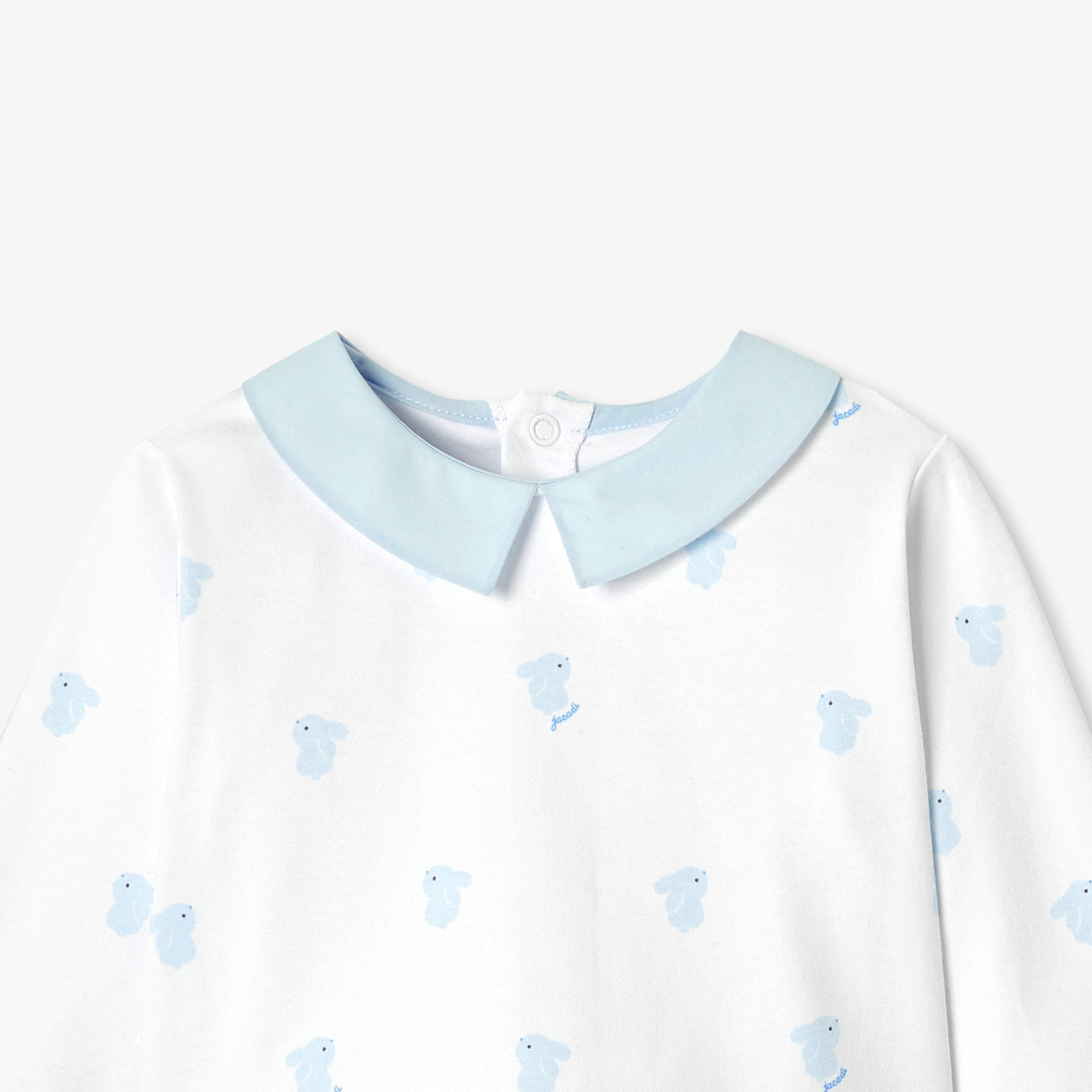 Baby pyjamas in interlock cotton