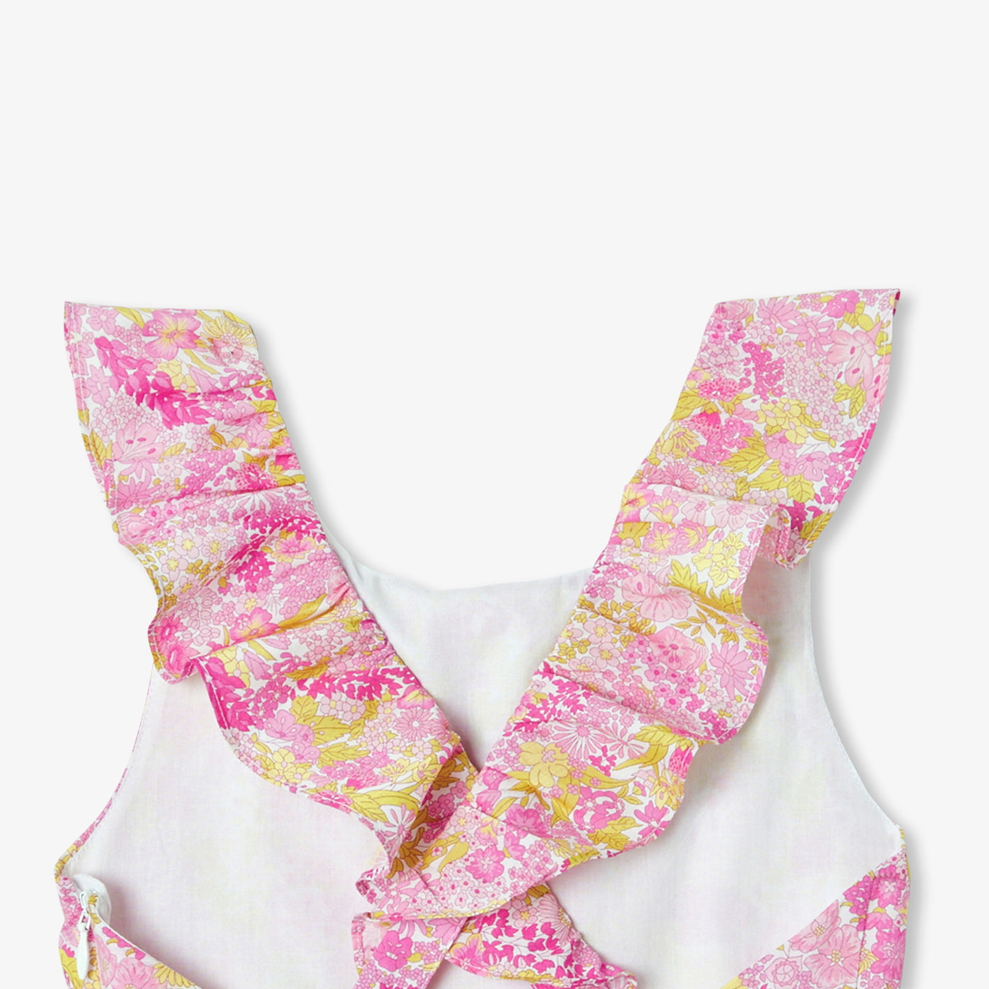 Girl Liberty fabric ceremony dress