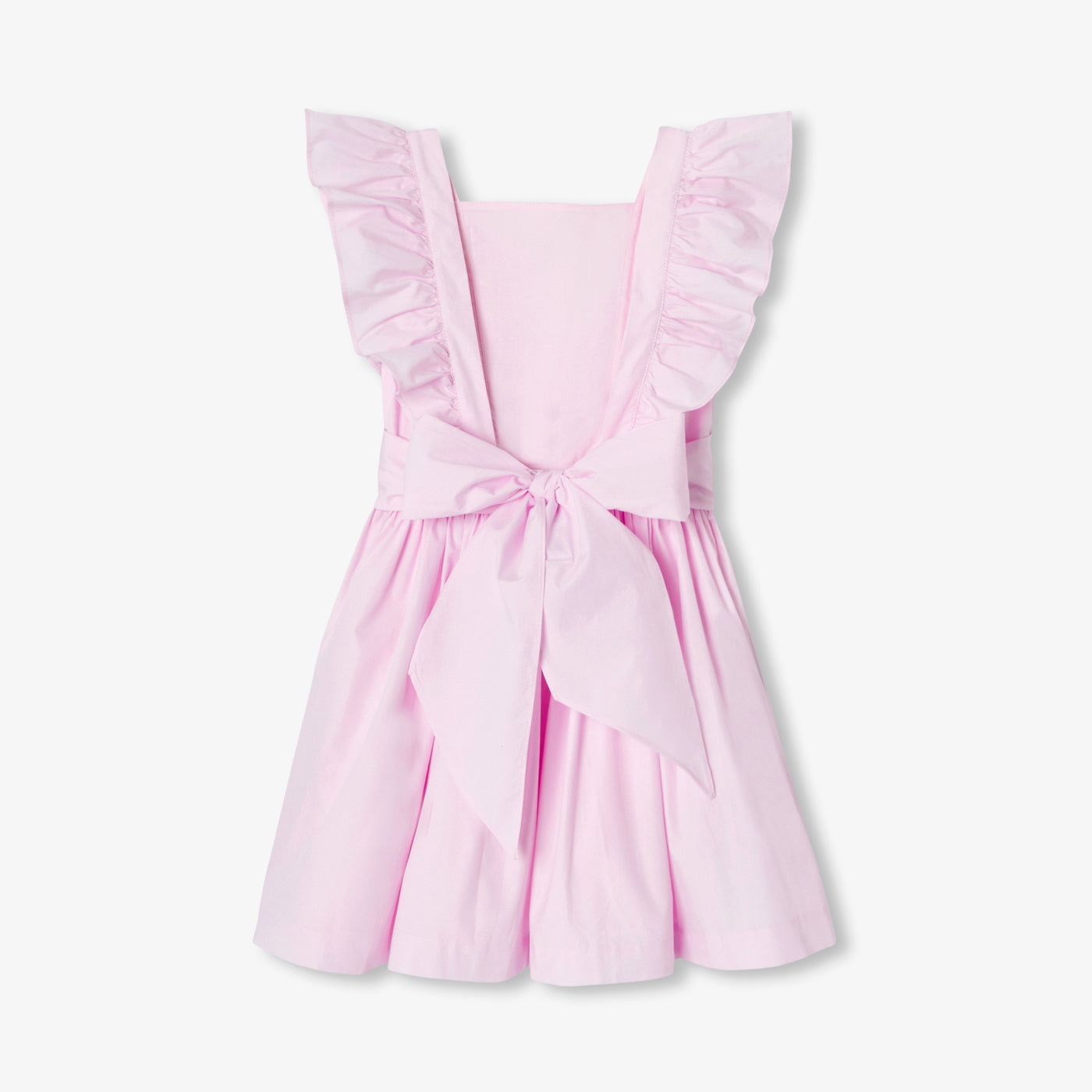 Girl poplin halter dress