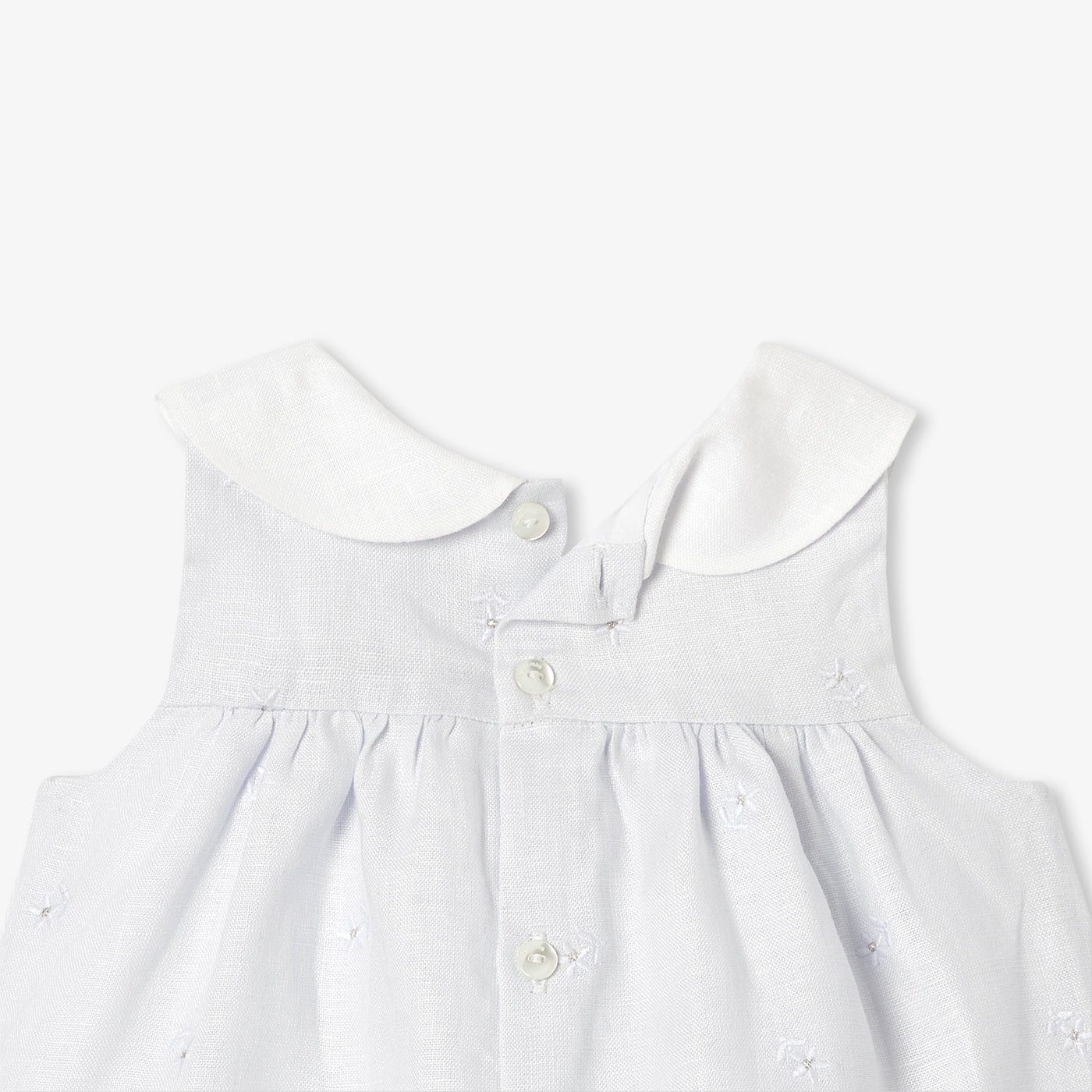 Baby girl dress in linen