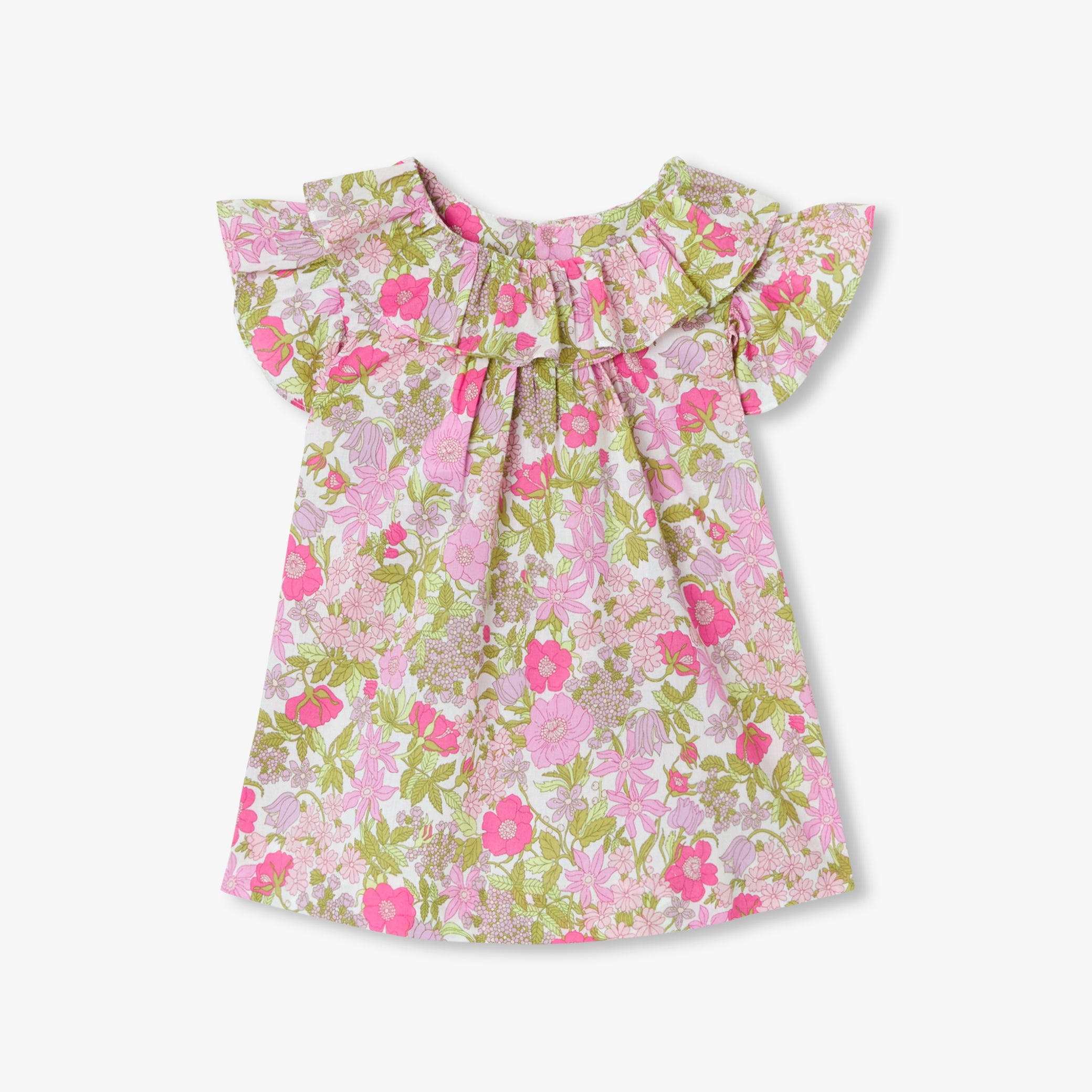 Baby girl blouse in Liberty fabric