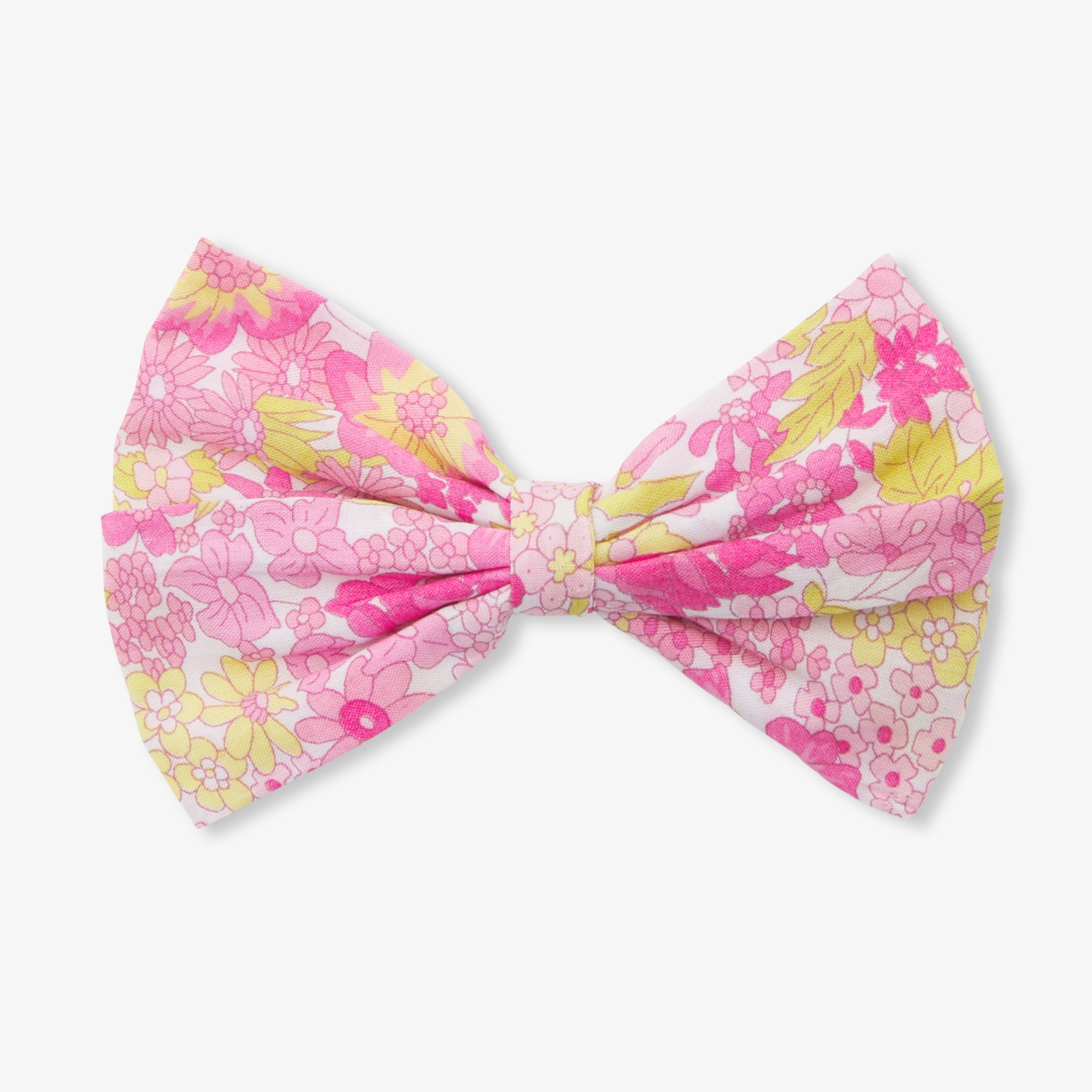 Liberty fabric bow hair clip for girls