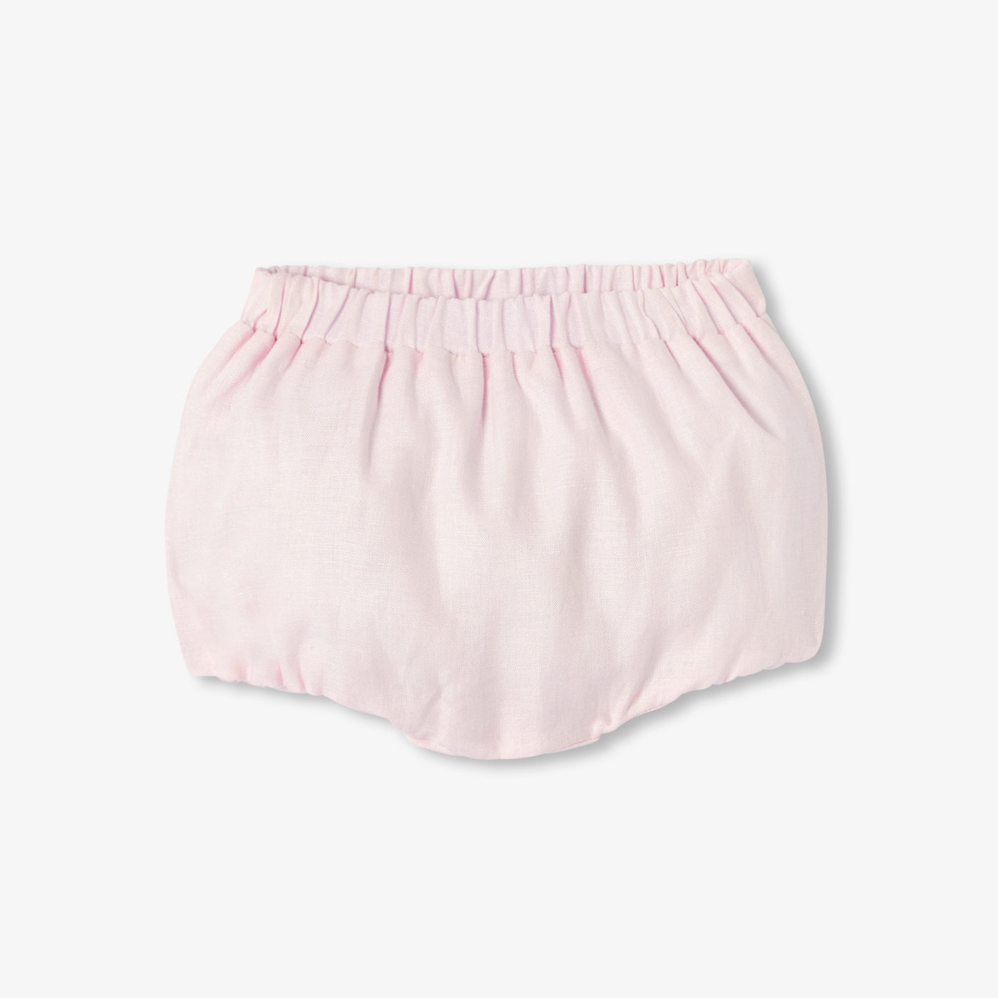 Baby girl ensemble in Liberty fabric and linen