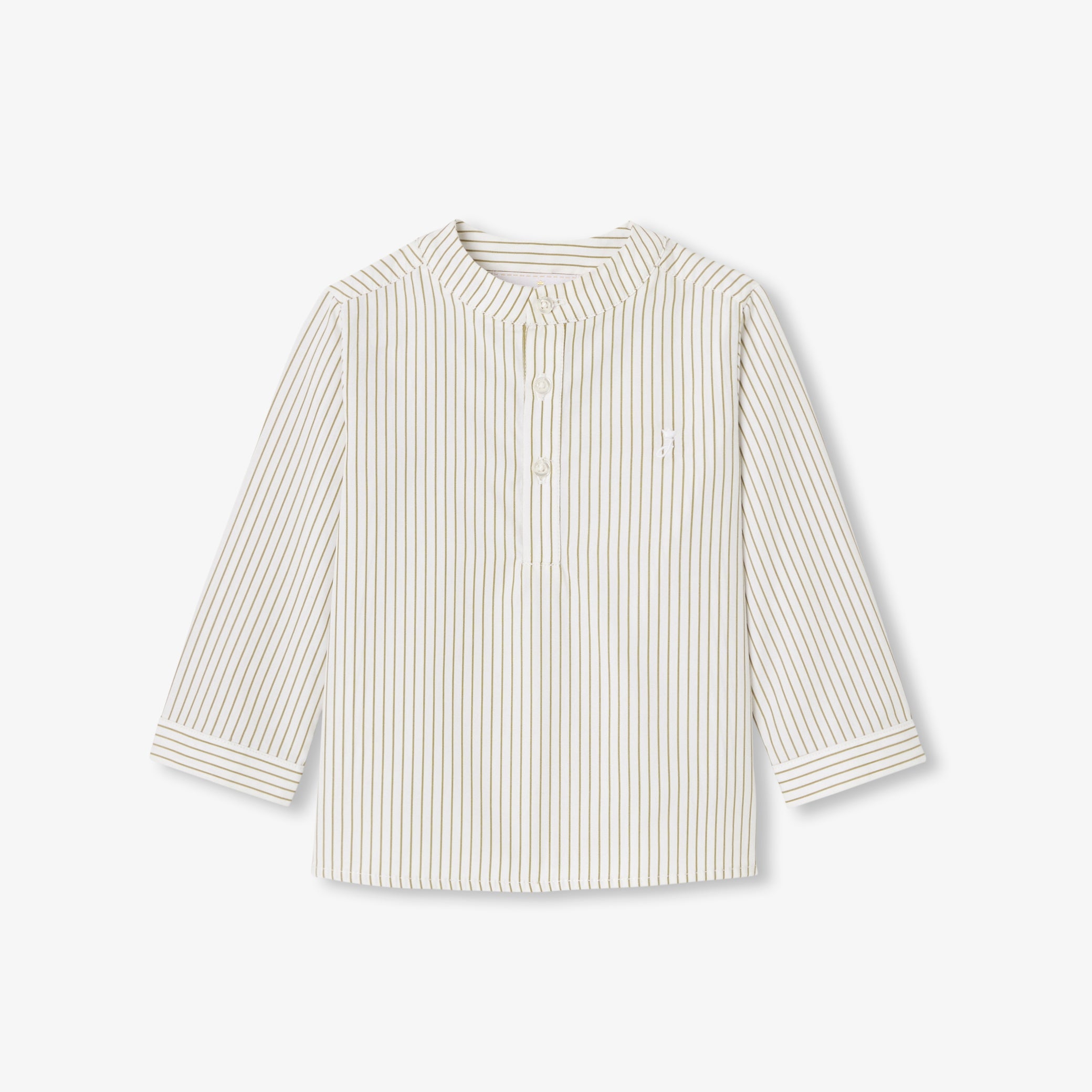 Baby boy striped cotton shirt